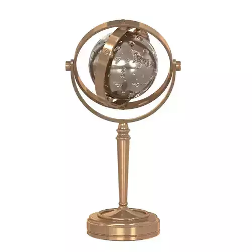 Katharine Pooley pyrite ball on stand 