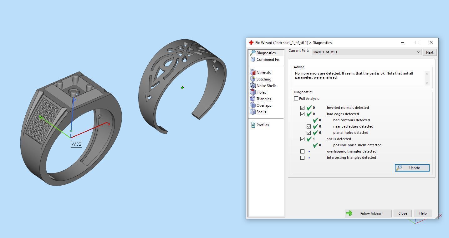 Mens Ring 2 model 3D print model_4