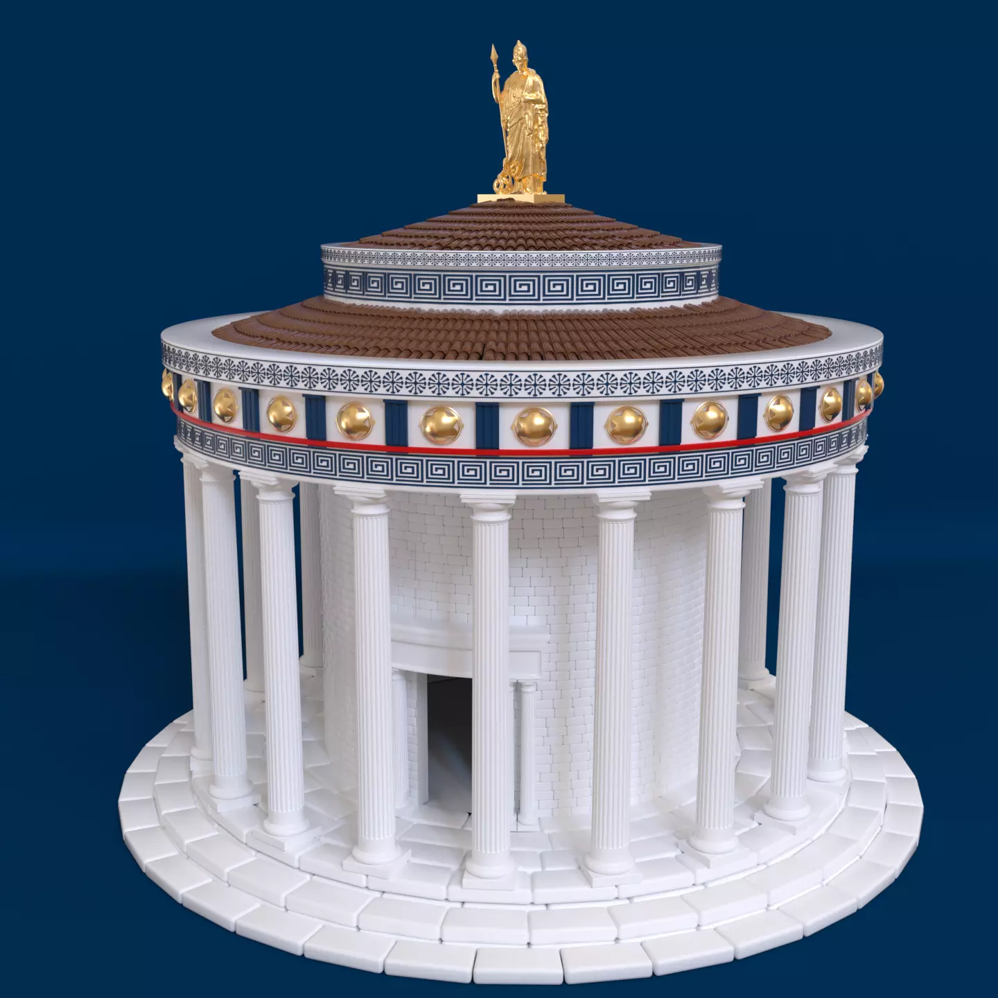 THOLOS OF DELPHI 3D model