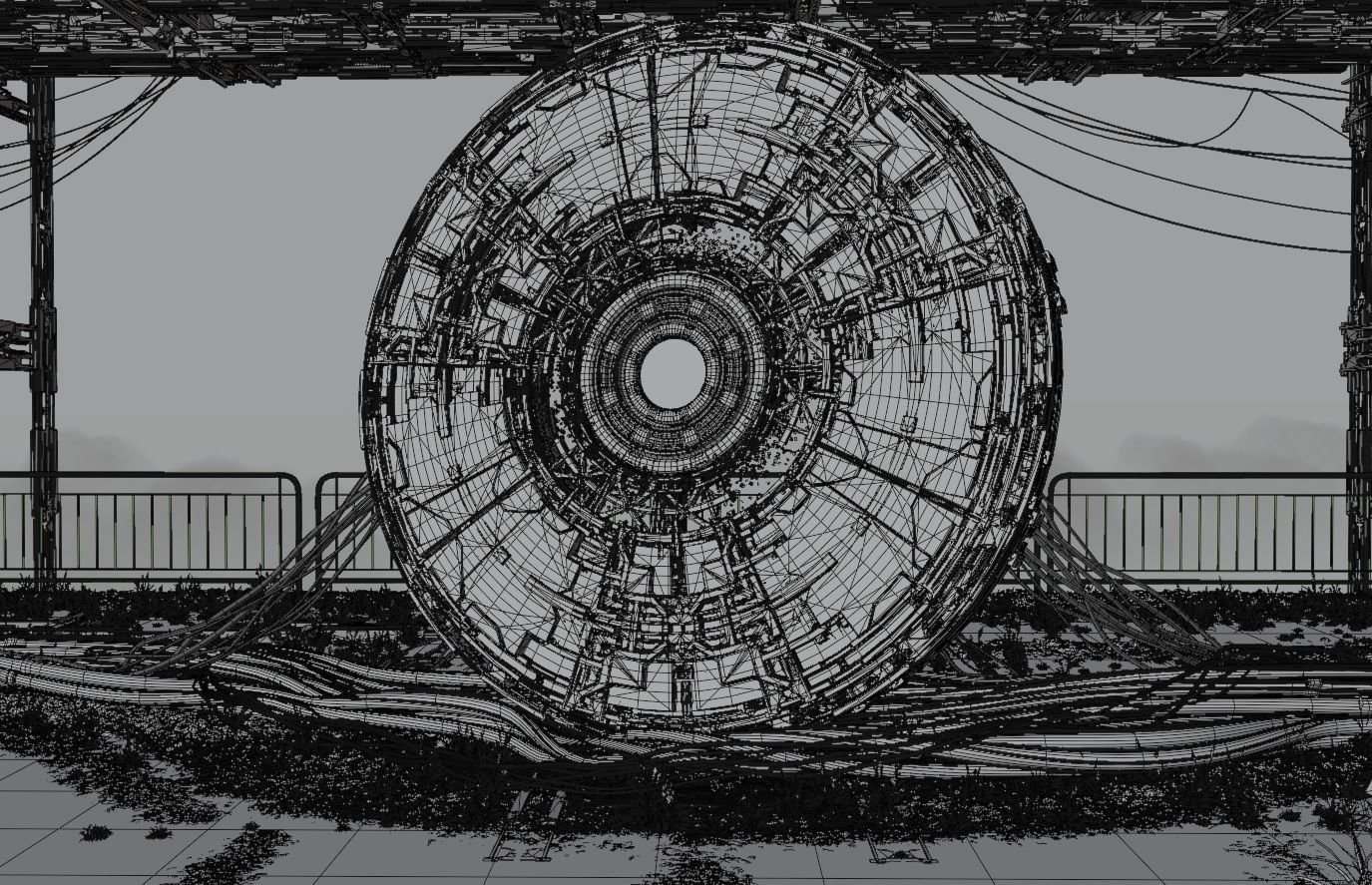 BitCoin One Low-poly 3D model_3