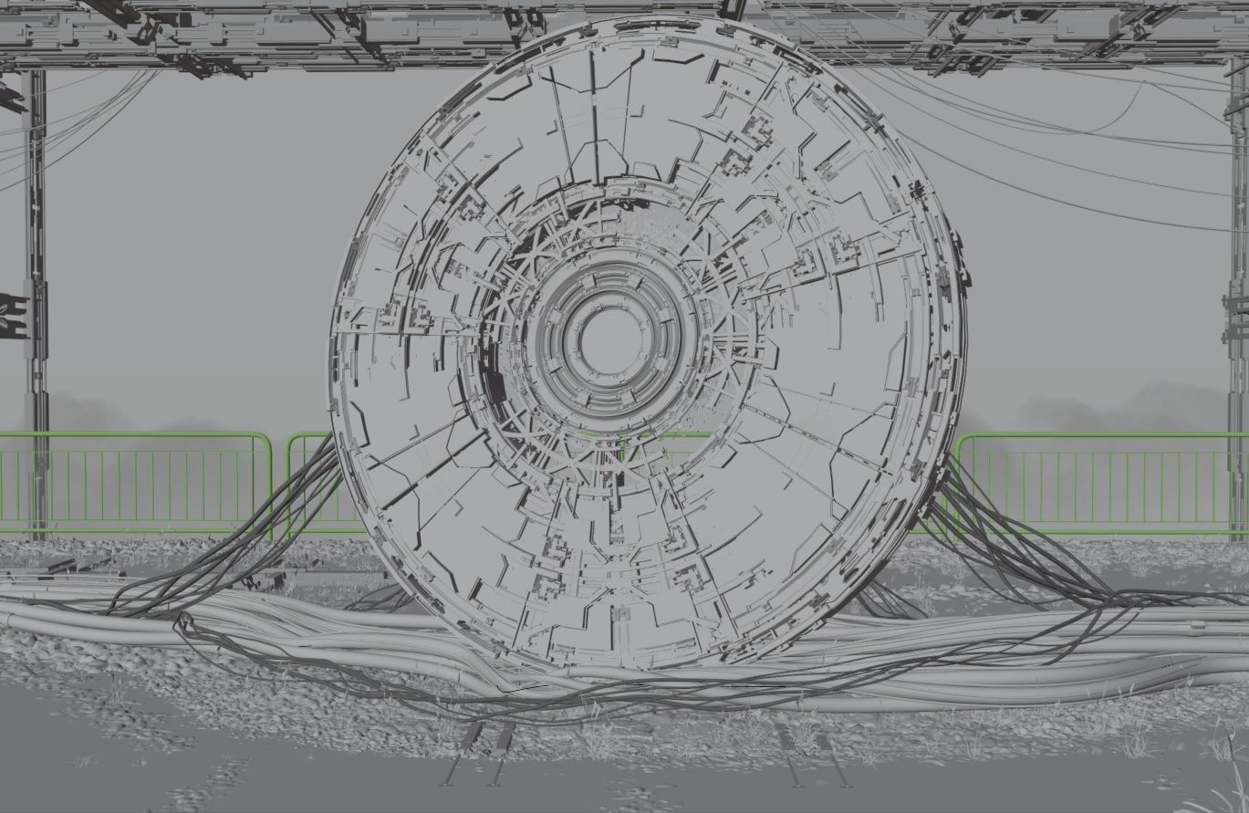 BitCoin One Low-poly 3D model_2