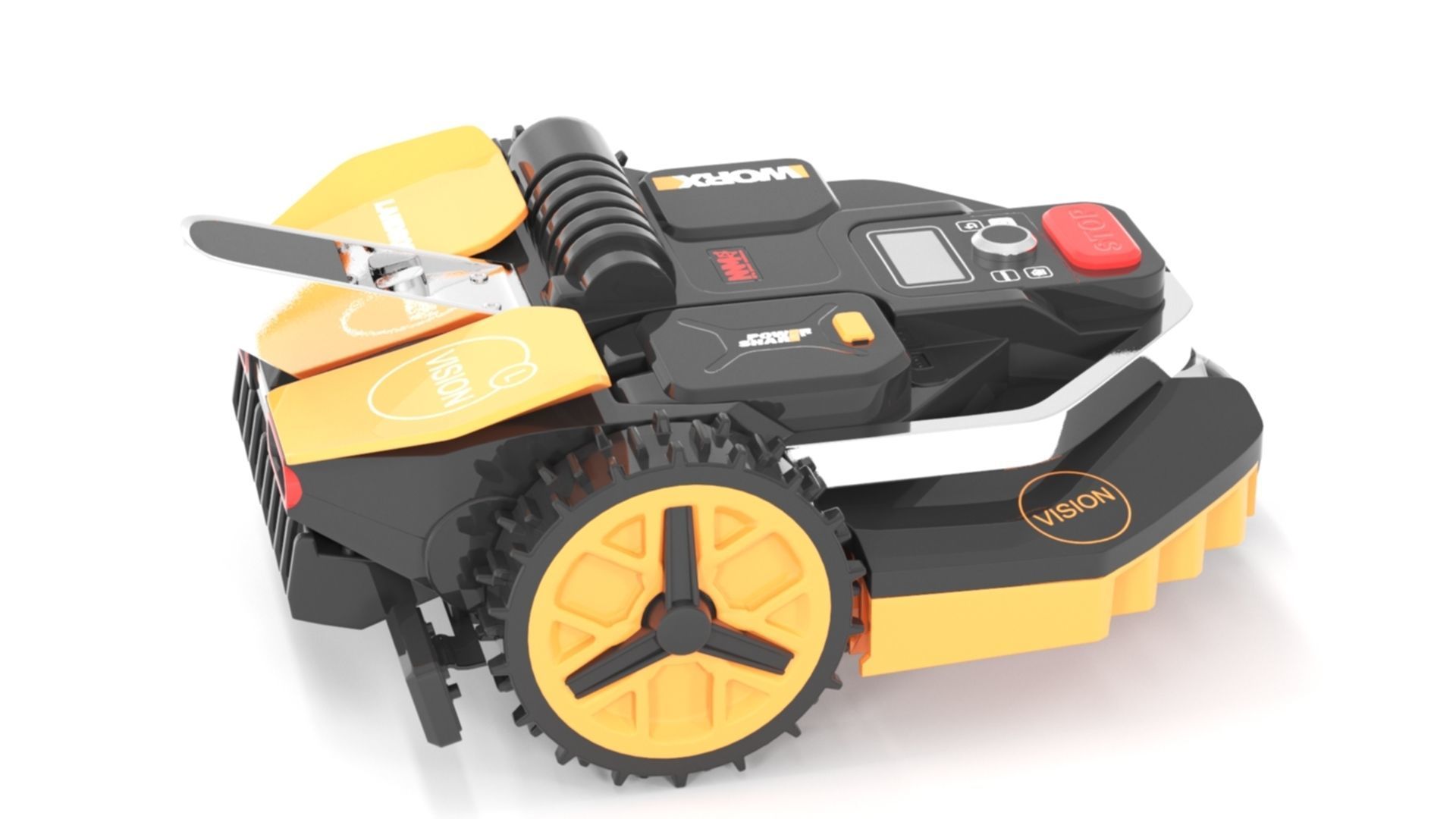 WORX Landroid VISION L1600 WR216E robotic mower 3D model_8