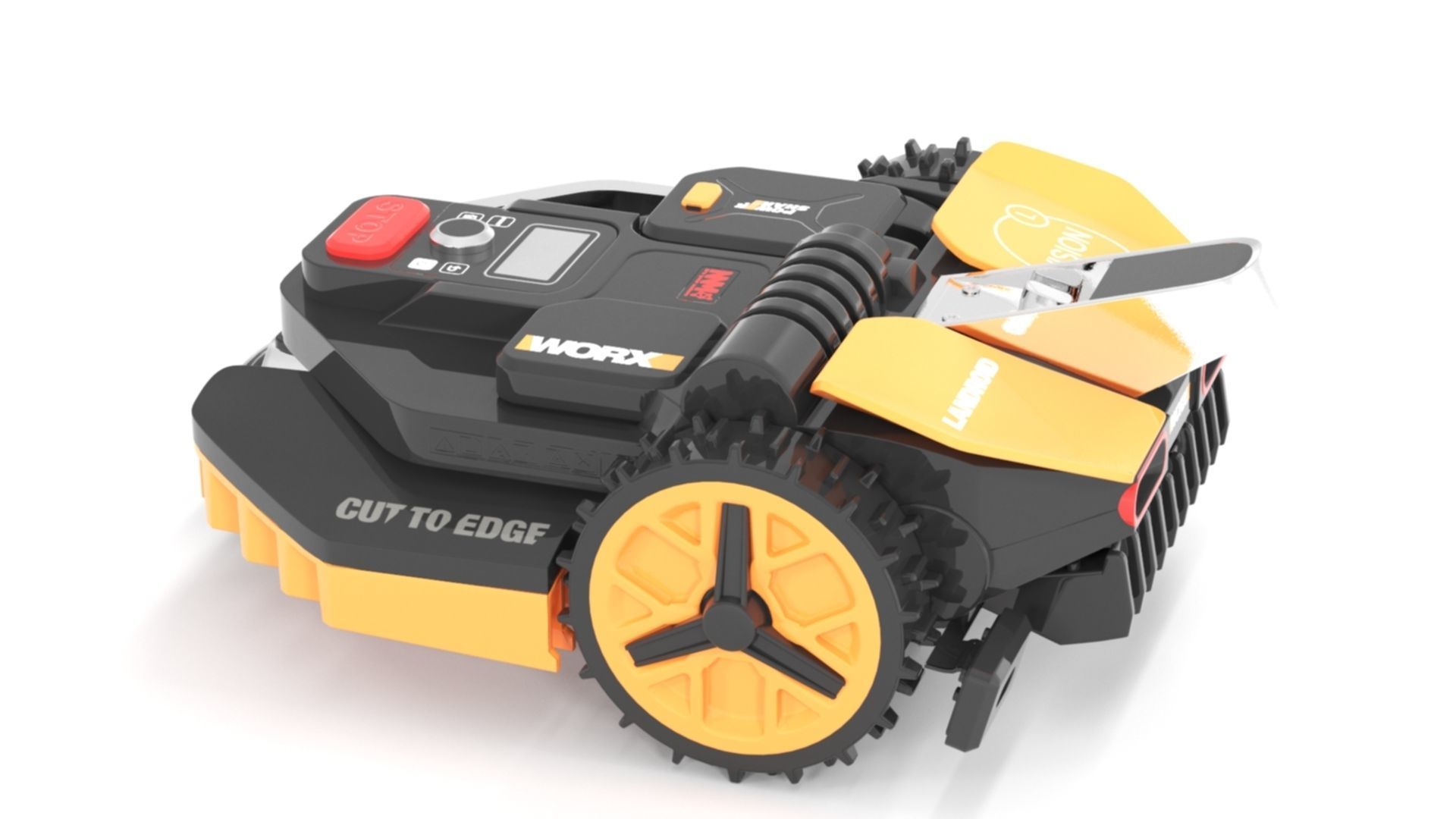 WORX Landroid VISION L1600 WR216E robotic mower 3D model_2