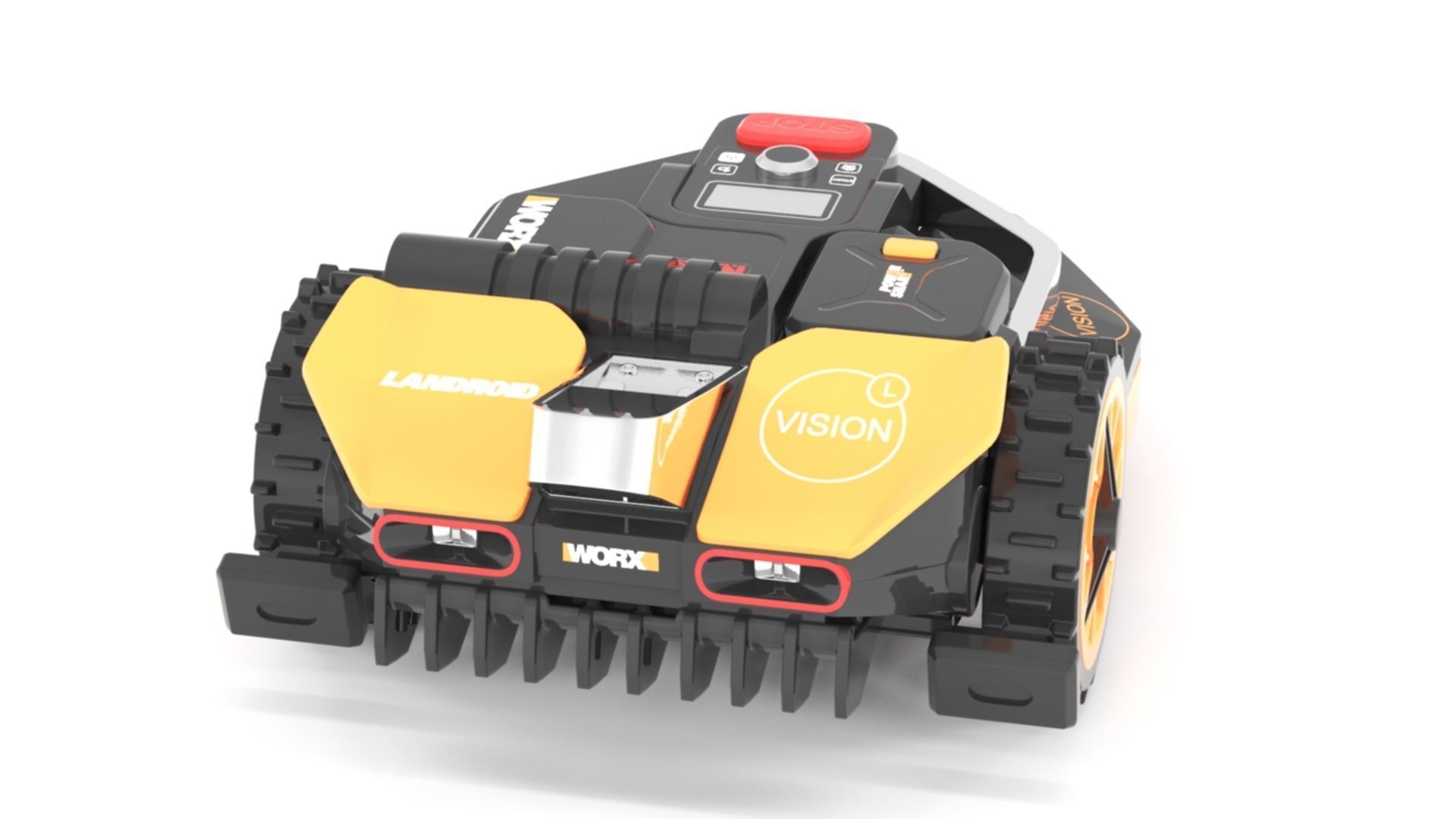 WORX Landroid VISION L1600 WR216E robotic mower 3D model_5