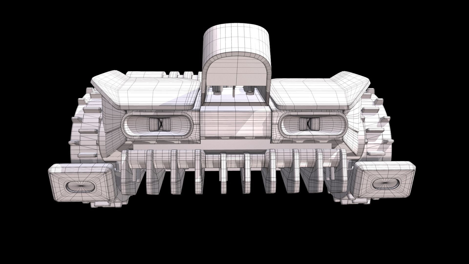 WORX Landroid VISION L1600 WR216E robotic mower 3D model_11