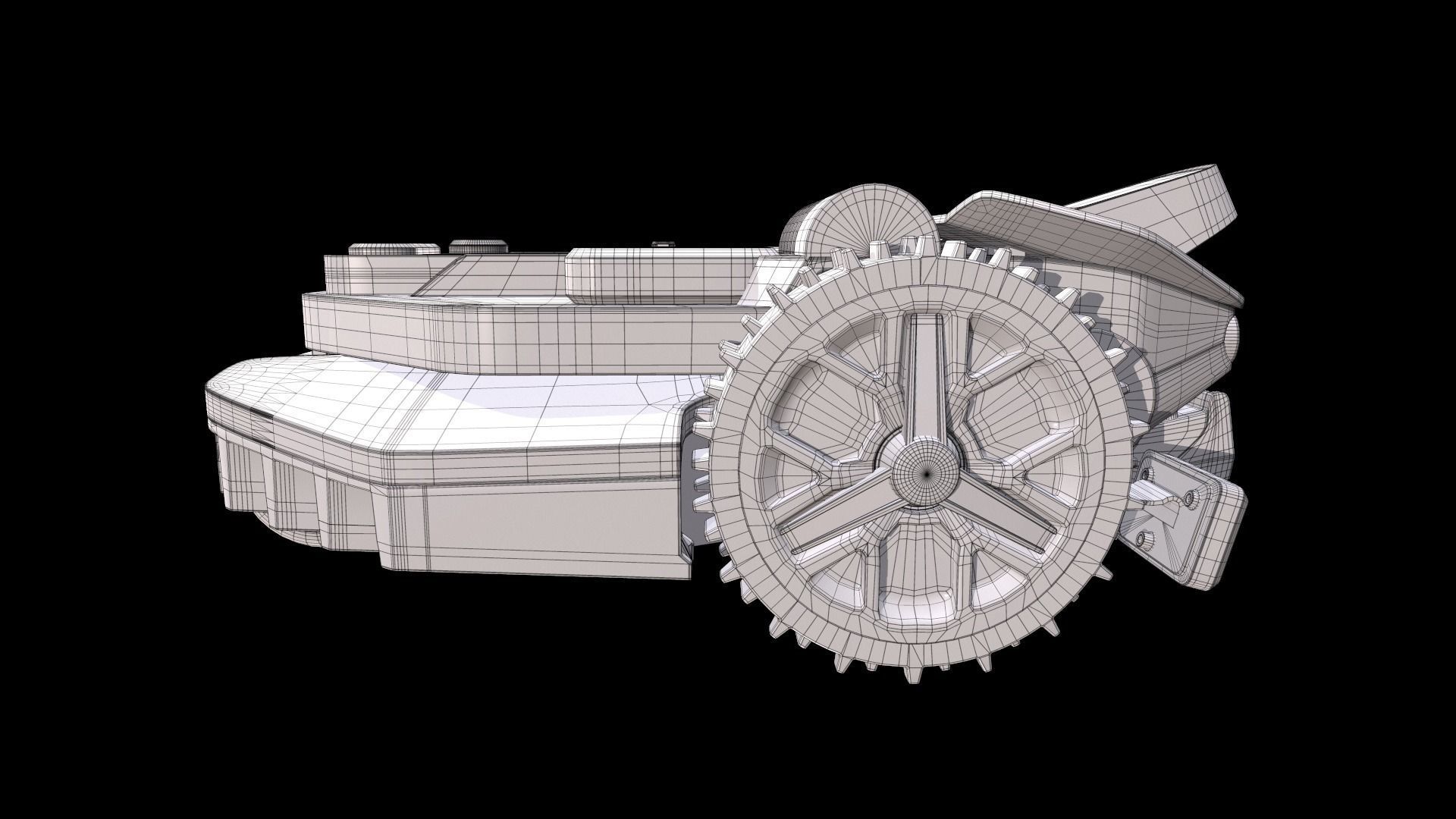 WORX Landroid VISION L1600 WR216E robotic mower 3D model_12
