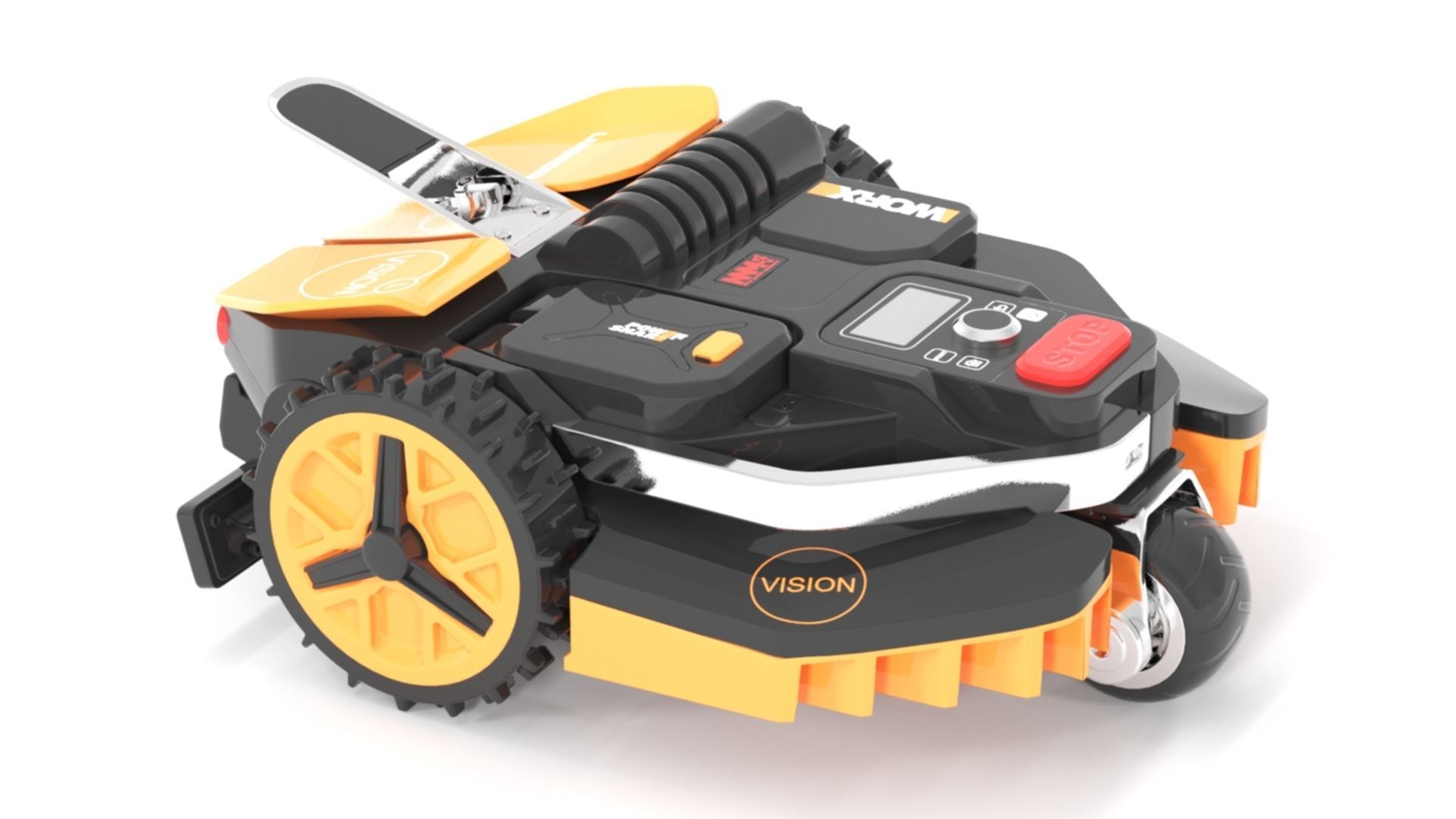 WORX Landroid VISION L1600 WR216E robotic mower 3D model_4