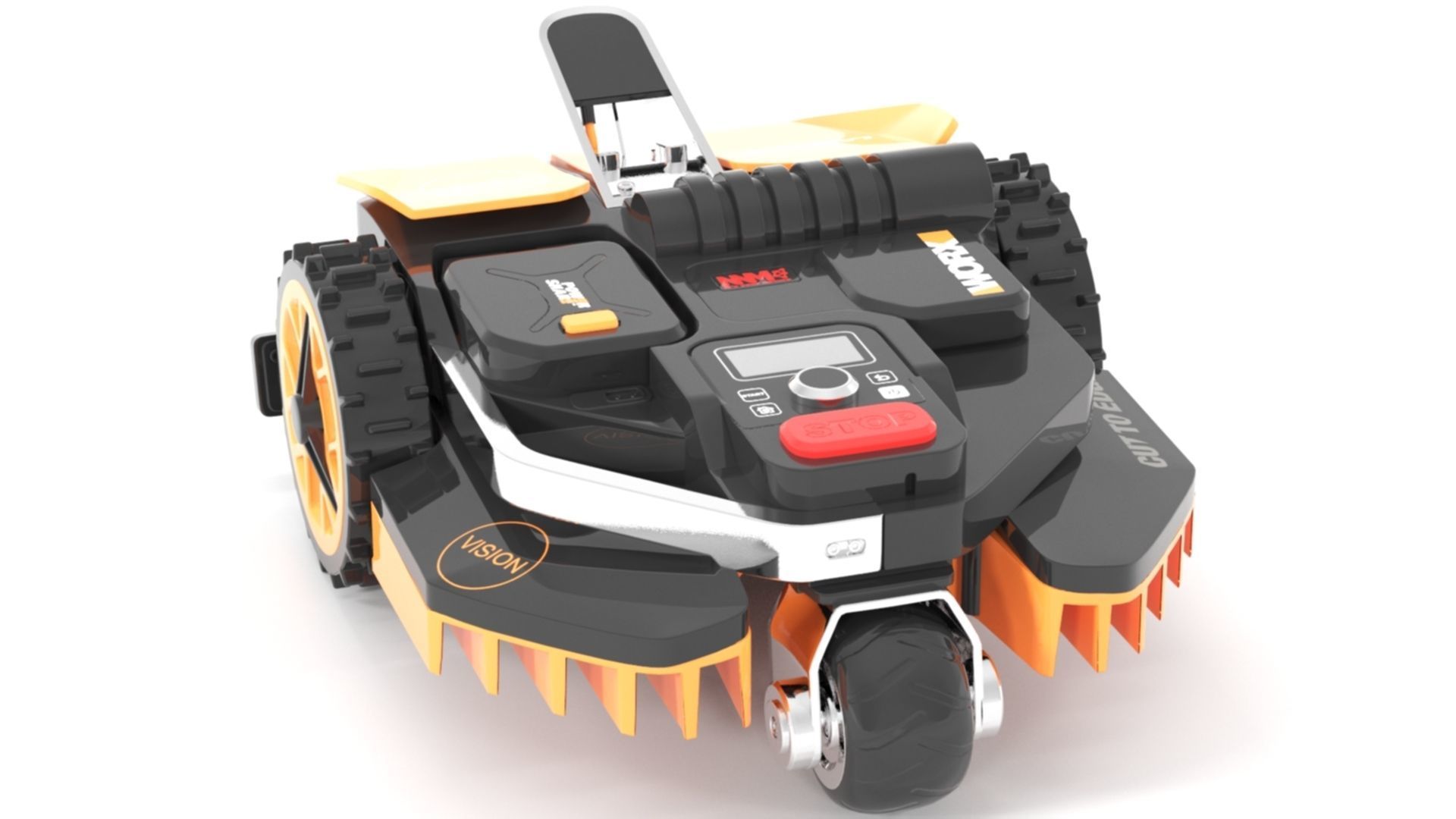 WORX Landroid VISION L1600 WR216E robotic mower 3D model_6