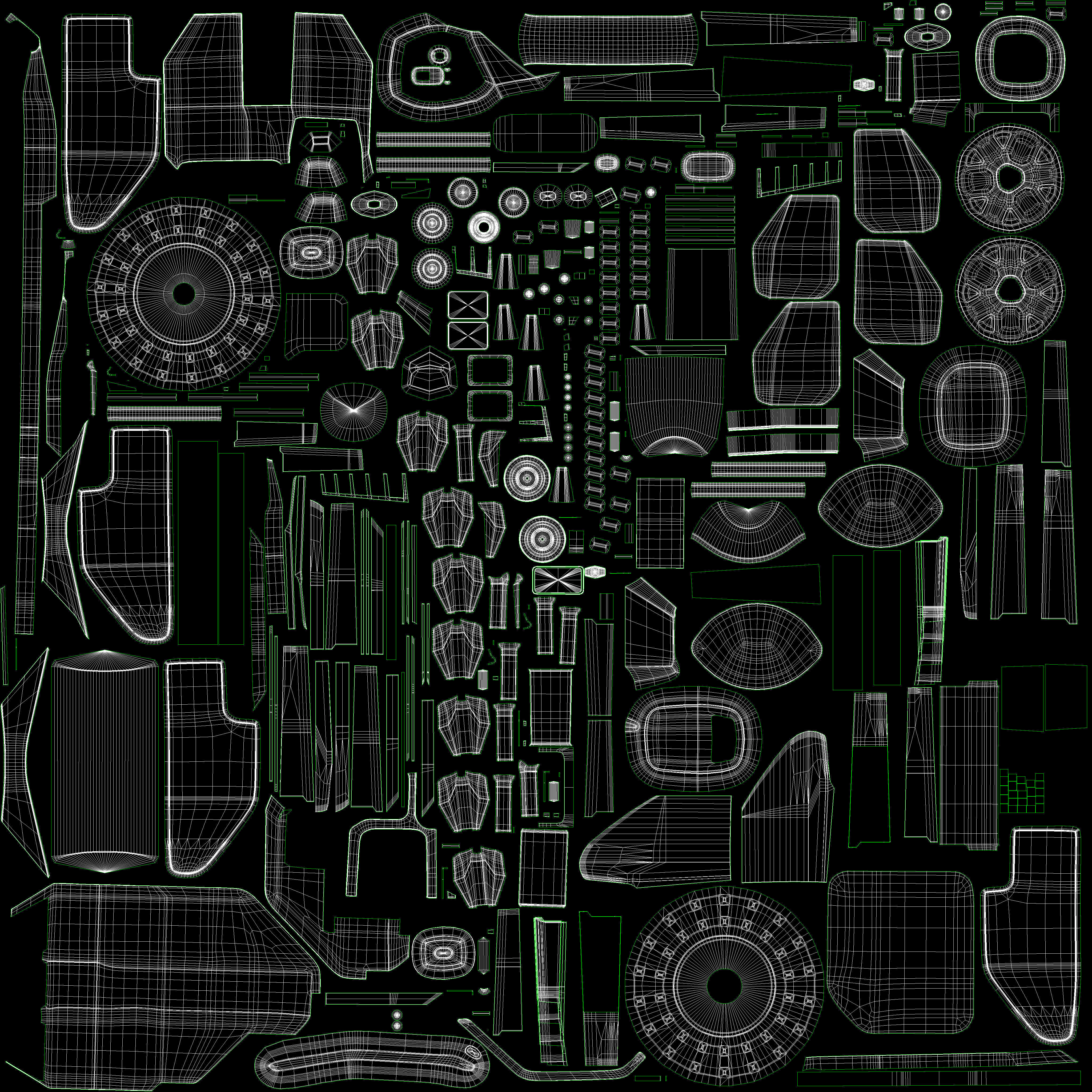 WORX Landroid VISION L1600 WR216E robotic mower 3D model_15