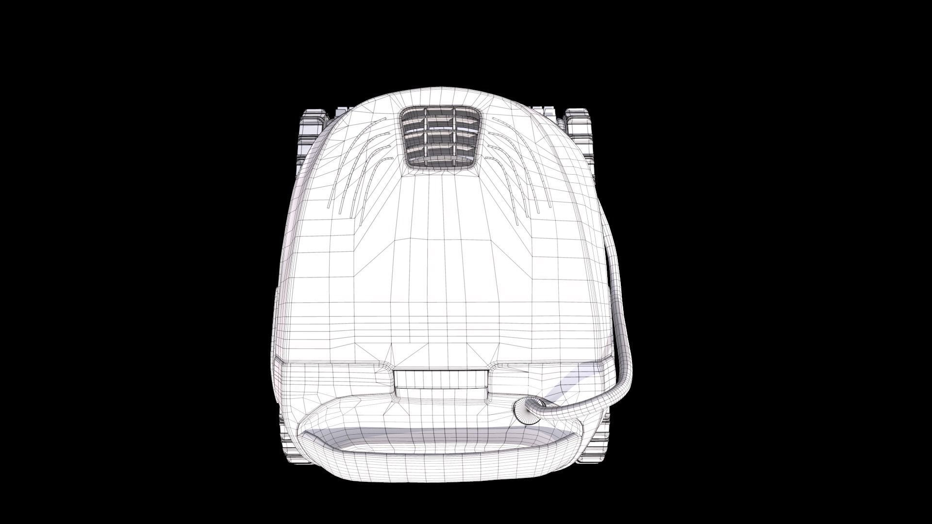 DOLPHIN Maytronics t35 with Swivel and Cart 3D model_11