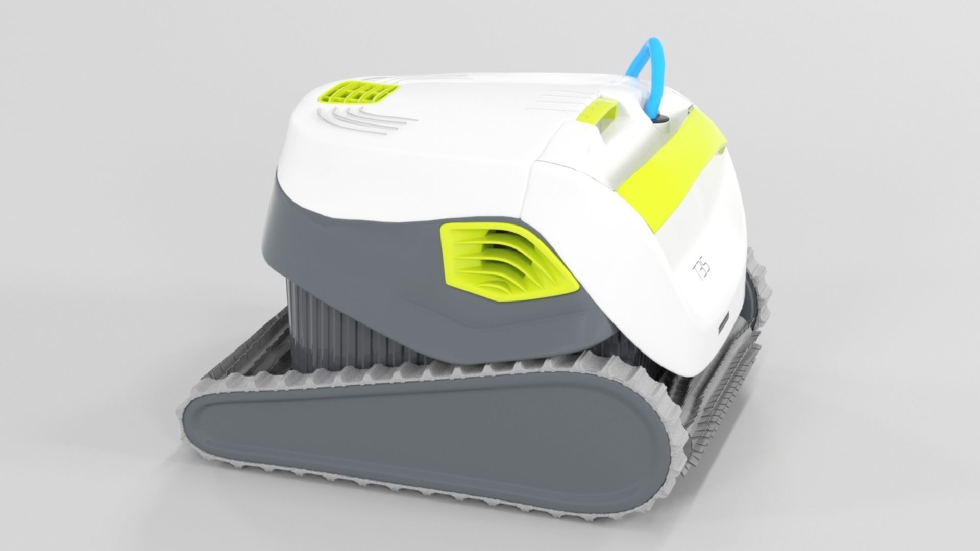 DOLPHIN Maytronics t35 with Swivel and Cart 3D model_4