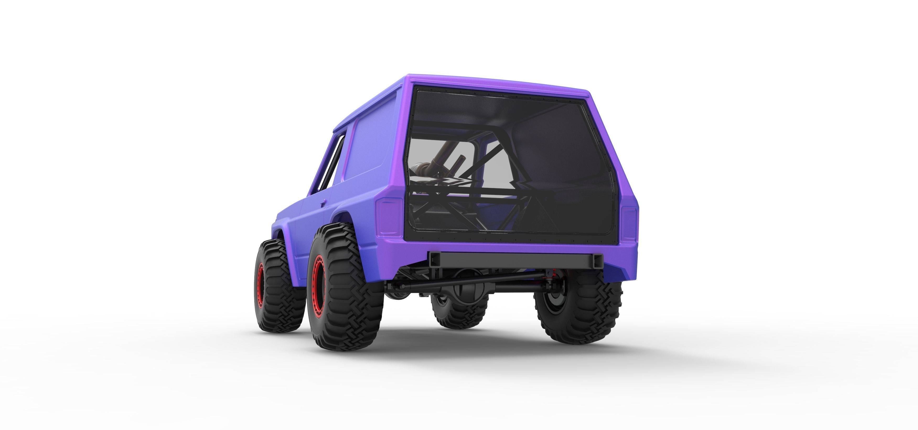 Uphill Sand Racing Dragster Version 2 Scale 1 to 25 3D print model_15