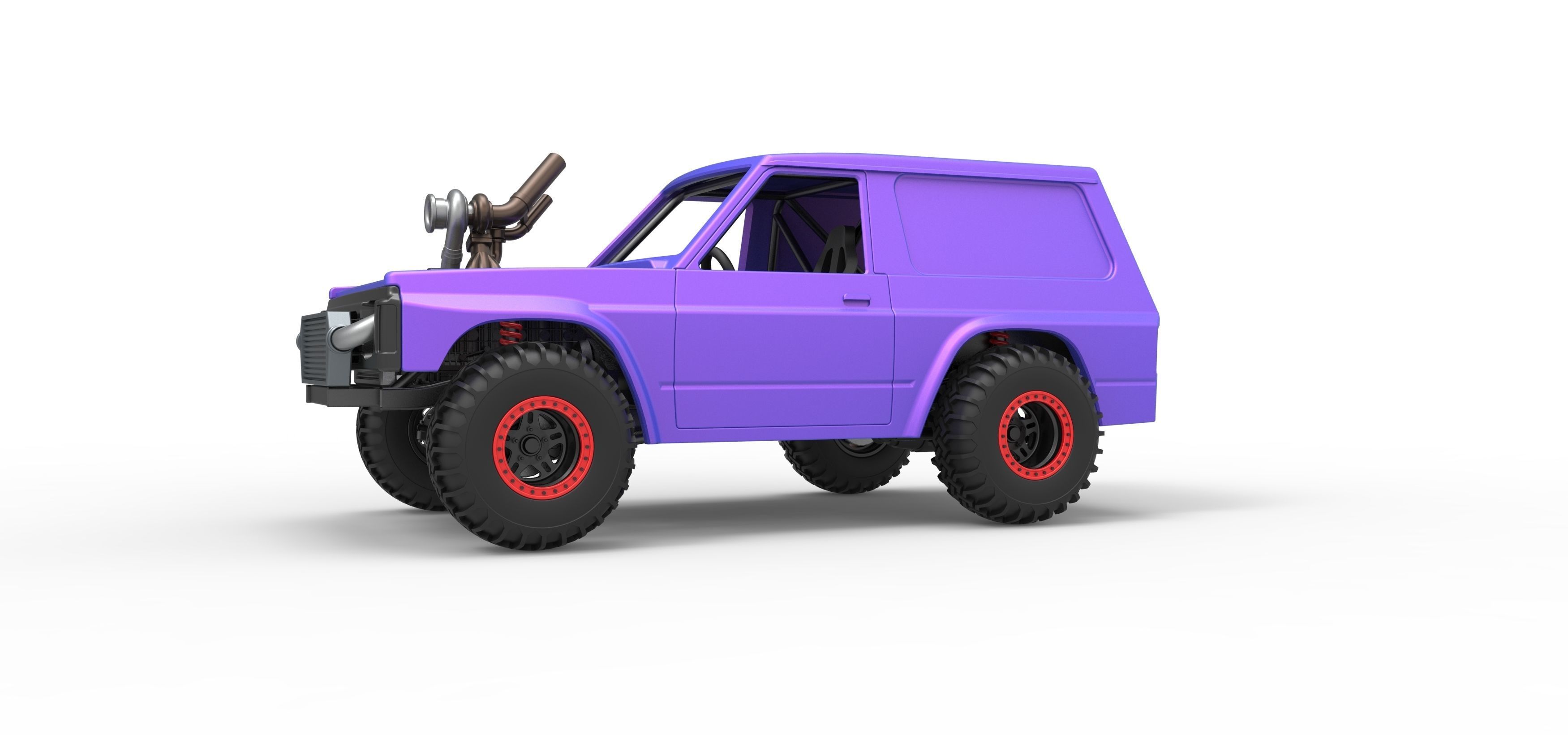 Uphill Sand Racing Dragster Version 2 Scale 1 to 25 3D print model_2