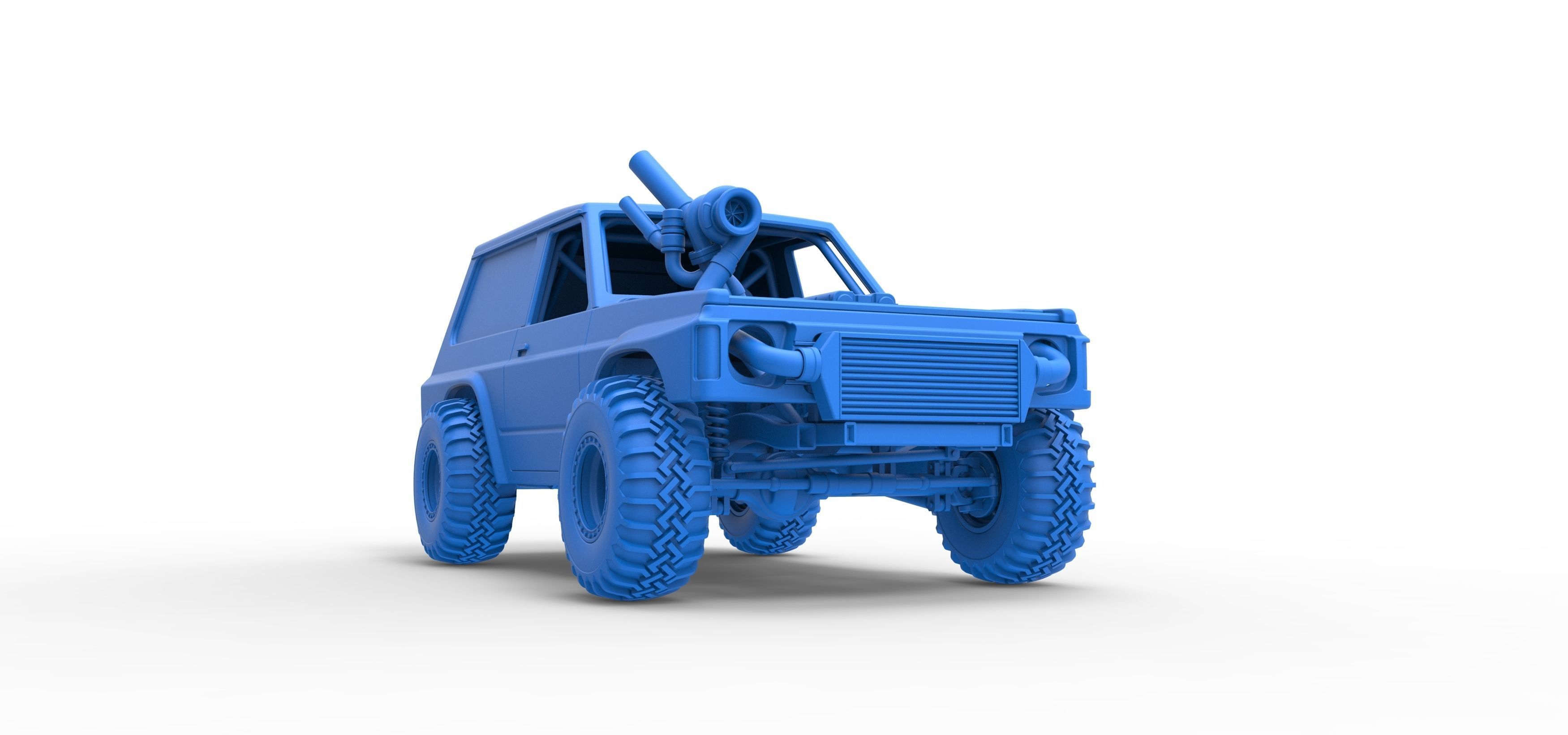 Uphill Sand Racing Dragster Version 2 Scale 1 to 25 3D print model_54