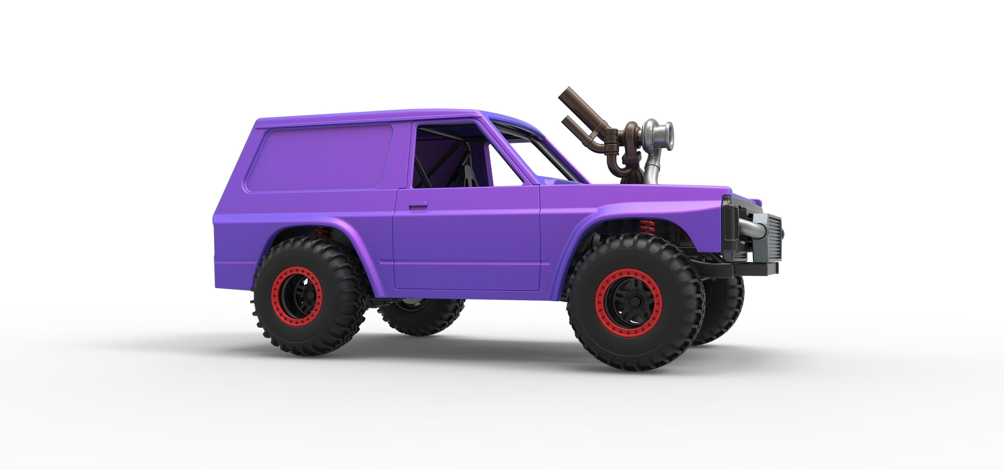 Uphill Sand Racing Dragster Version 2 Scale 1 to 25 3D print model_25