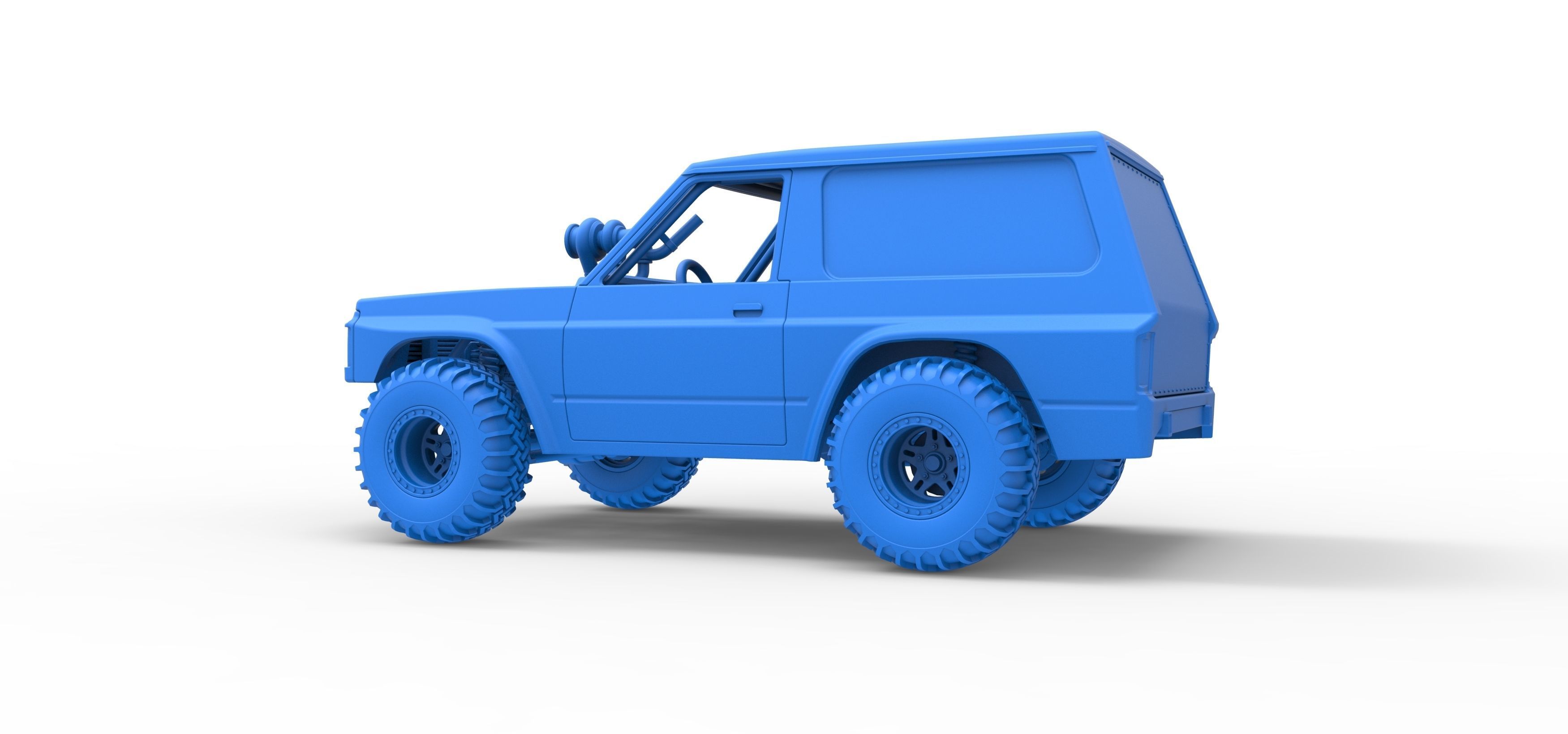 Uphill Sand Racing Dragster Version 2 Scale 1 to 25 3D print model_40