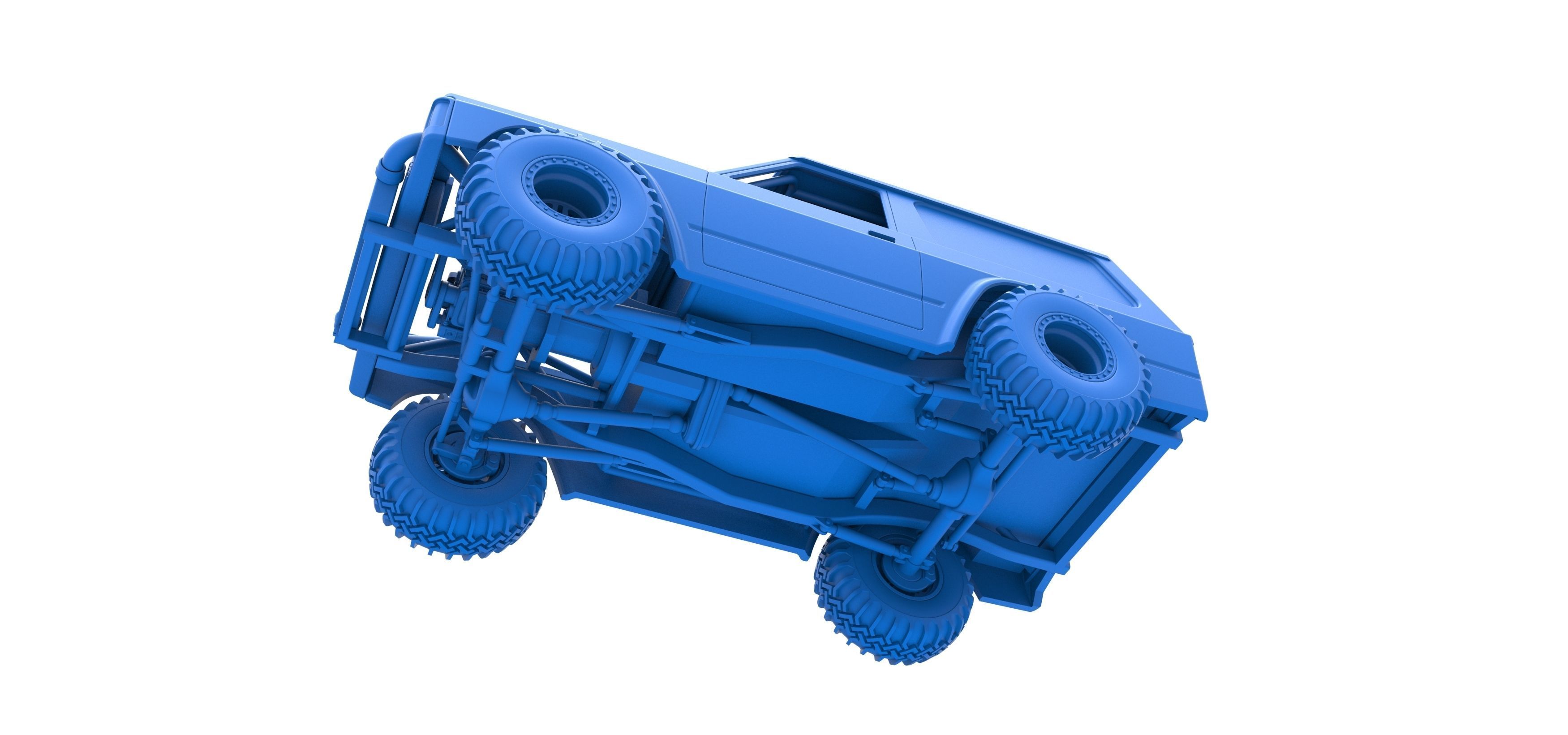 Uphill Sand Racing Dragster Version 2 Scale 1 to 25 3D print model_30