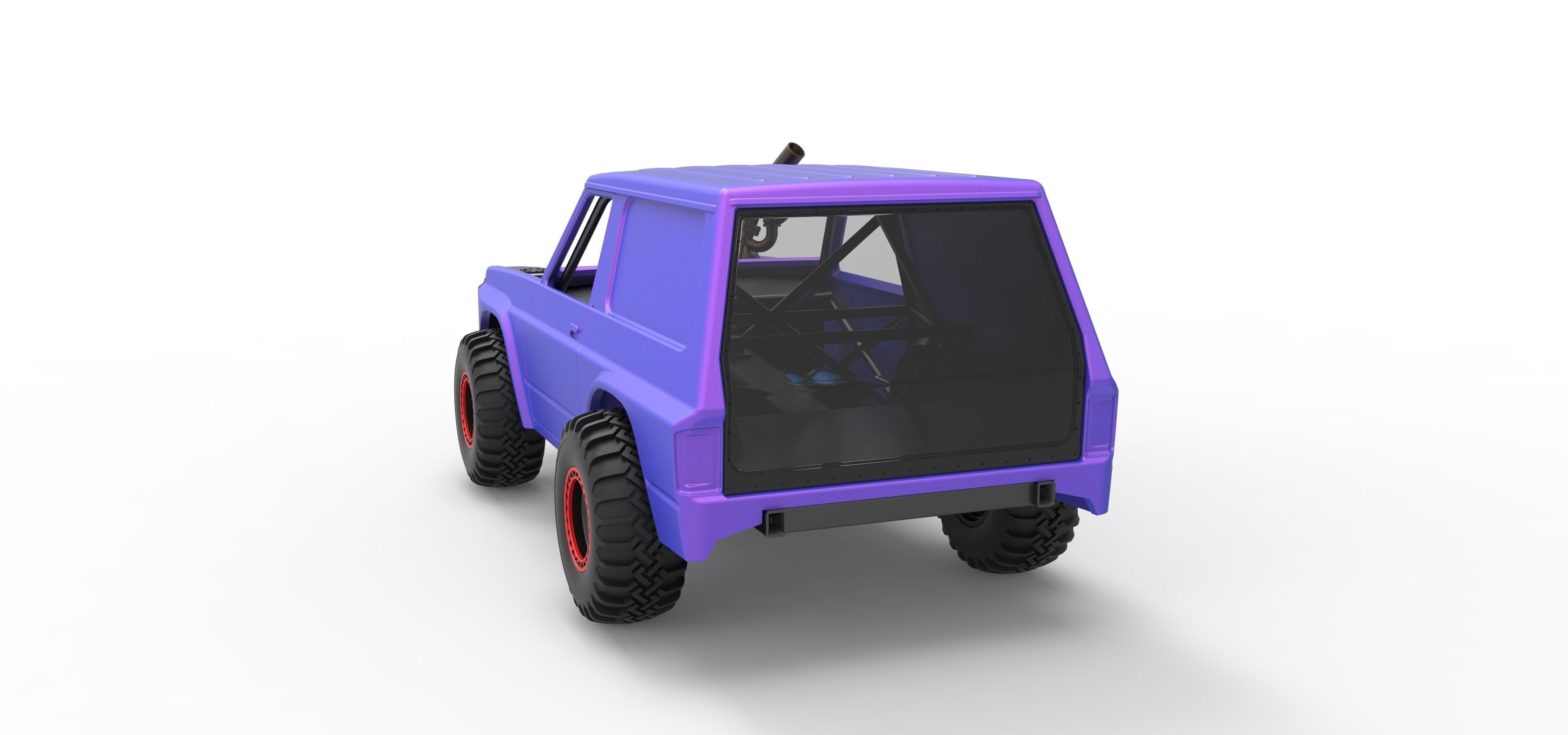 Uphill Sand Racing Dragster Version 2 Scale 1 to 25 3D print model_14