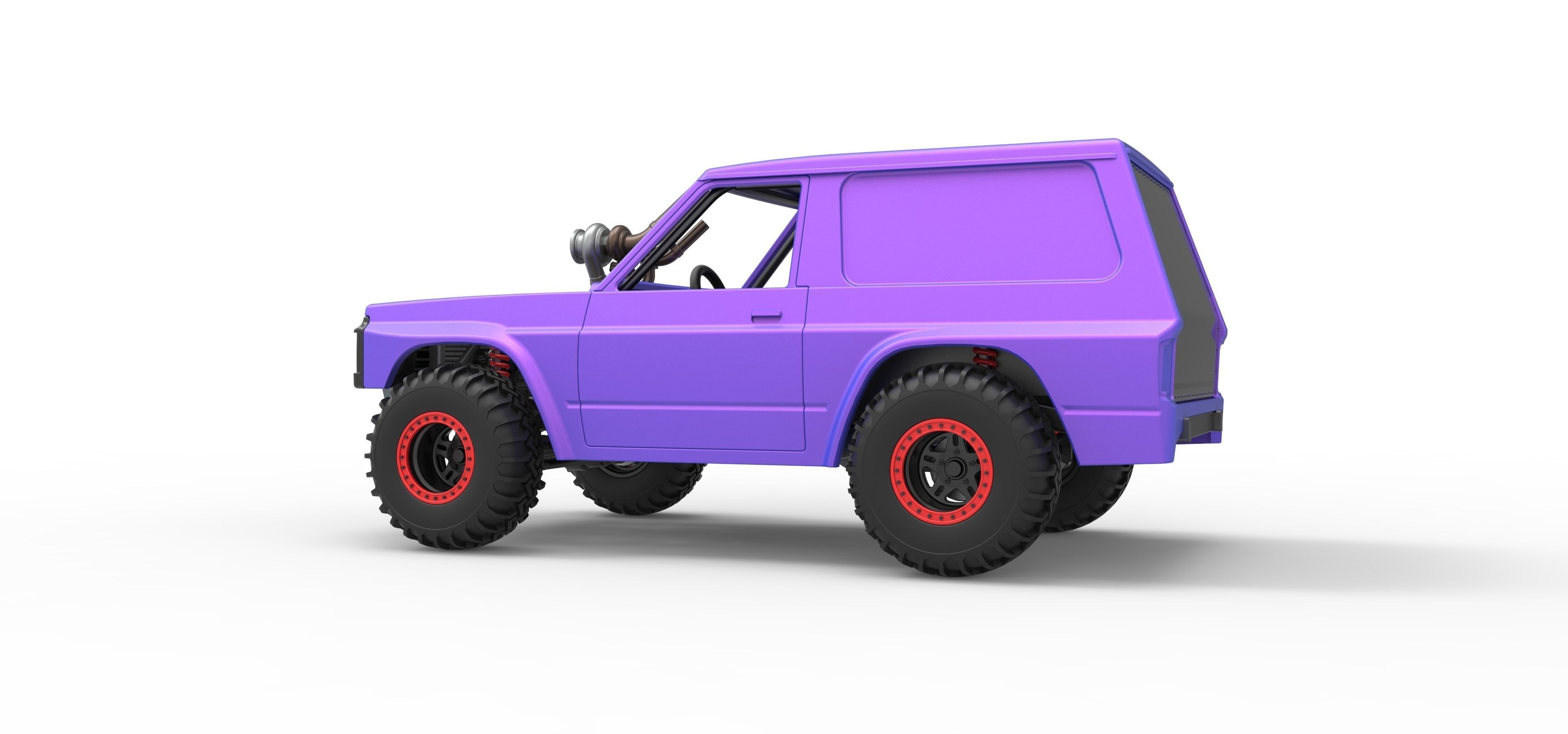 Uphill Sand Racing Dragster Version 2 Scale 1 to 25 3D print model_13