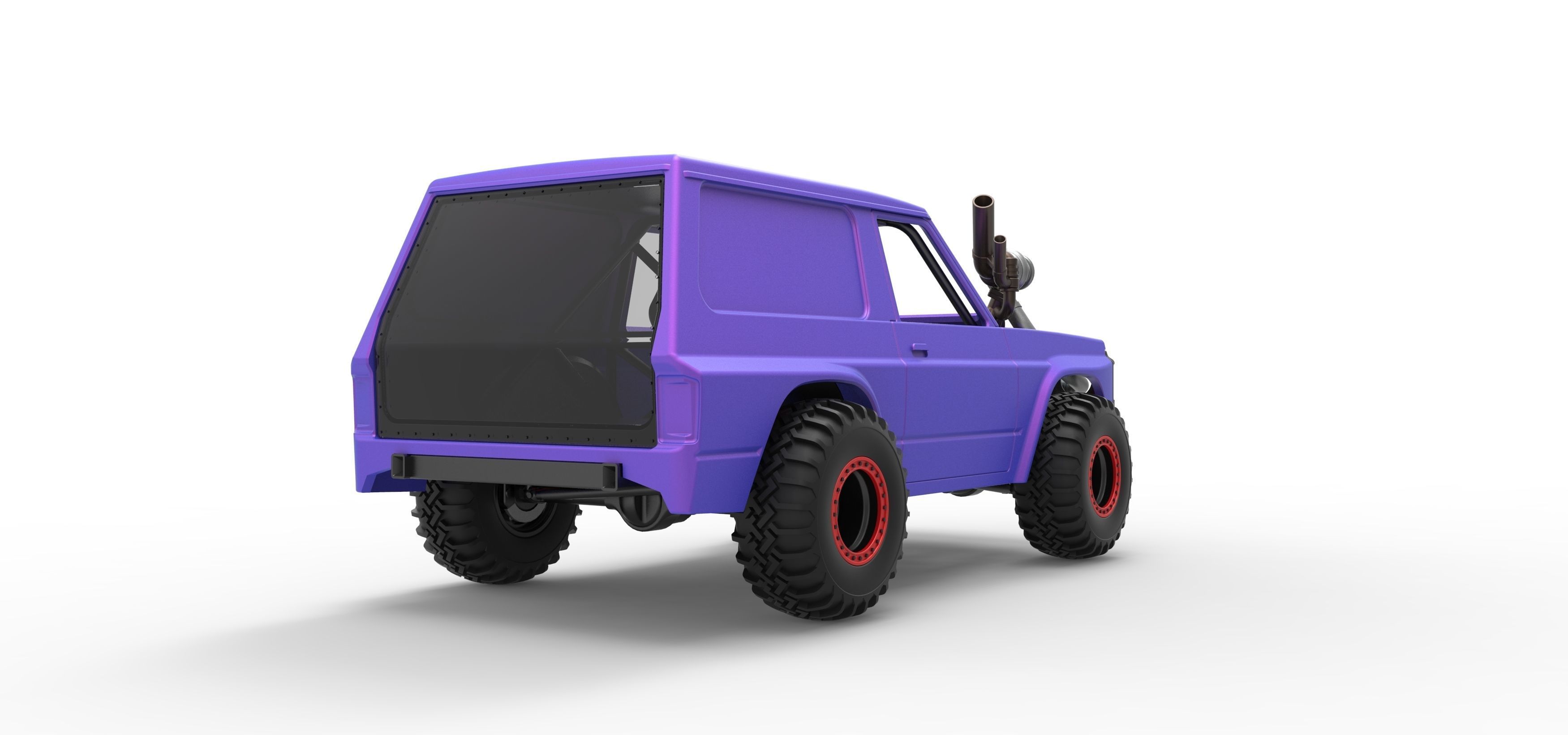 Uphill Sand Racing Dragster Version 2 Scale 1 to 25 3D print model_19