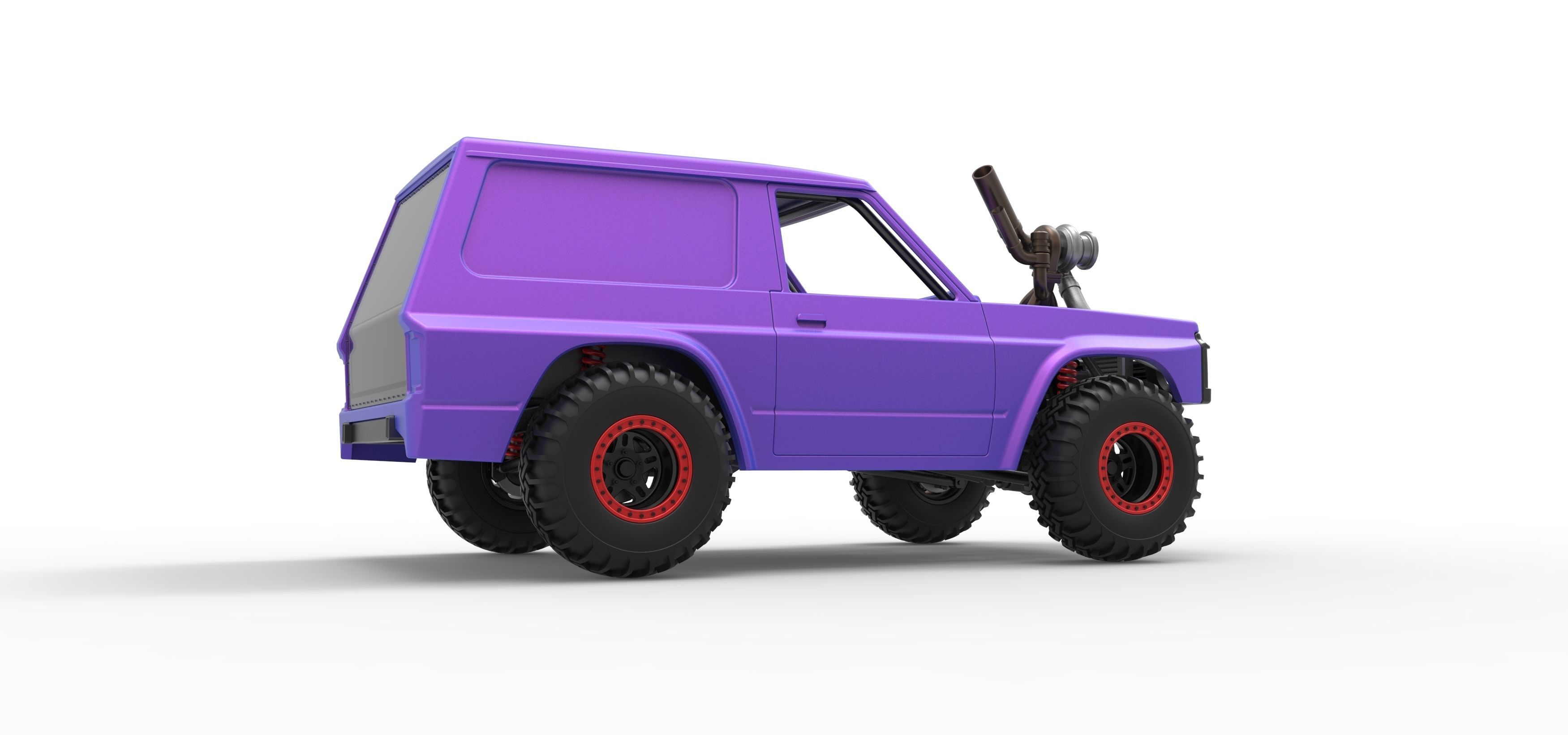 Uphill Sand Racing Dragster Version 2 Scale 1 to 25 3D print model_21