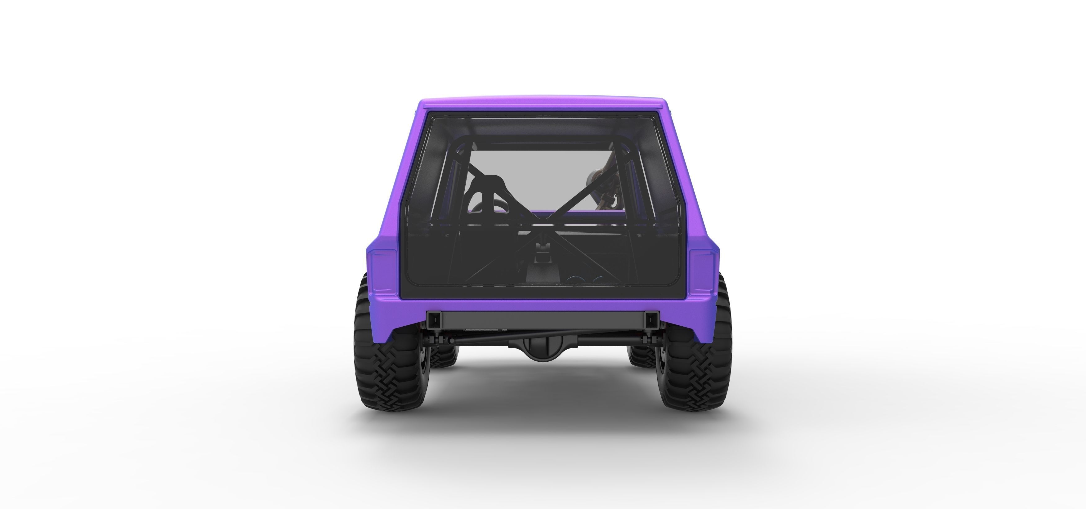 Uphill Sand Racing Dragster Version 2 Scale 1 to 25 3D print model_16