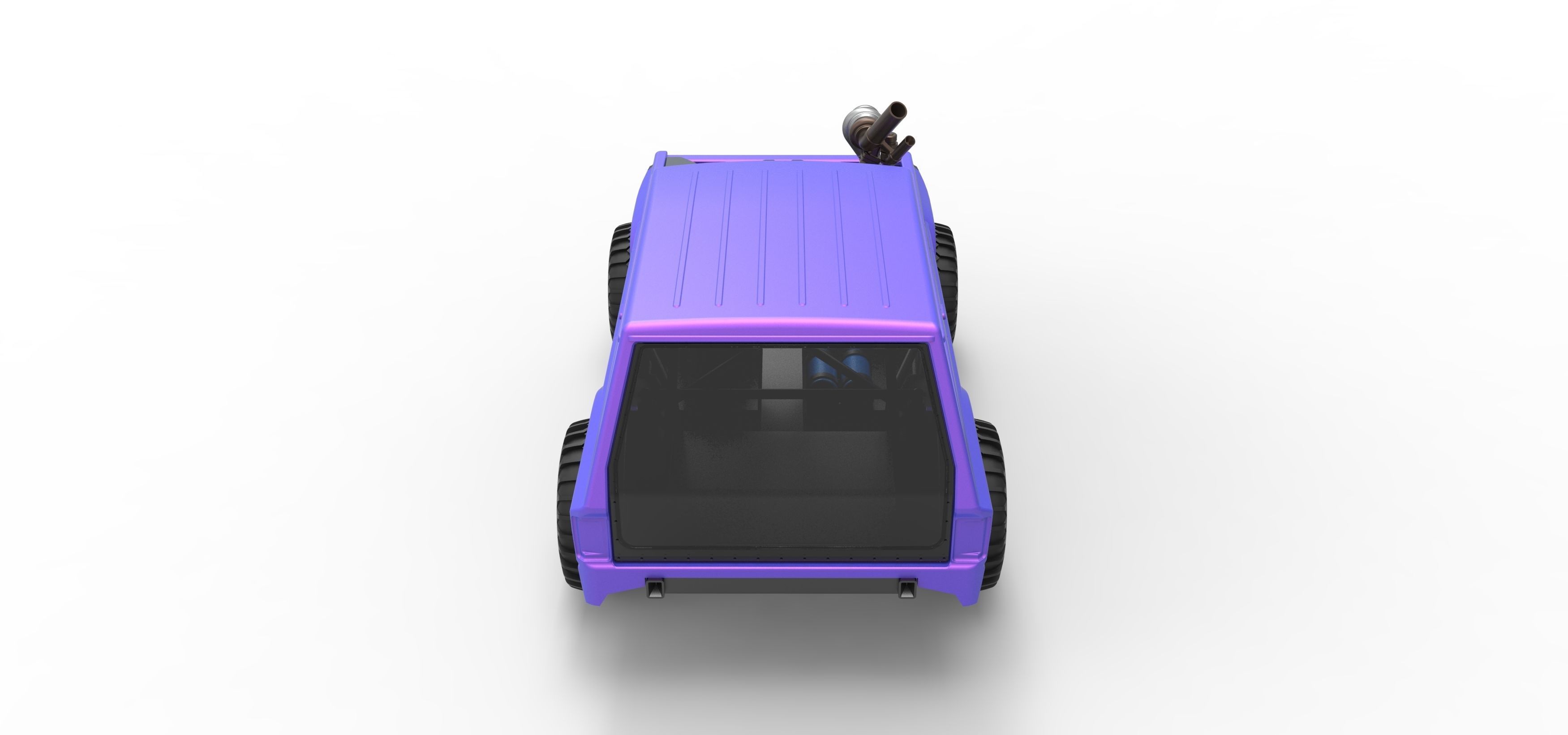 Uphill Sand Racing Dragster Version 2 Scale 1 to 25 3D print model_17