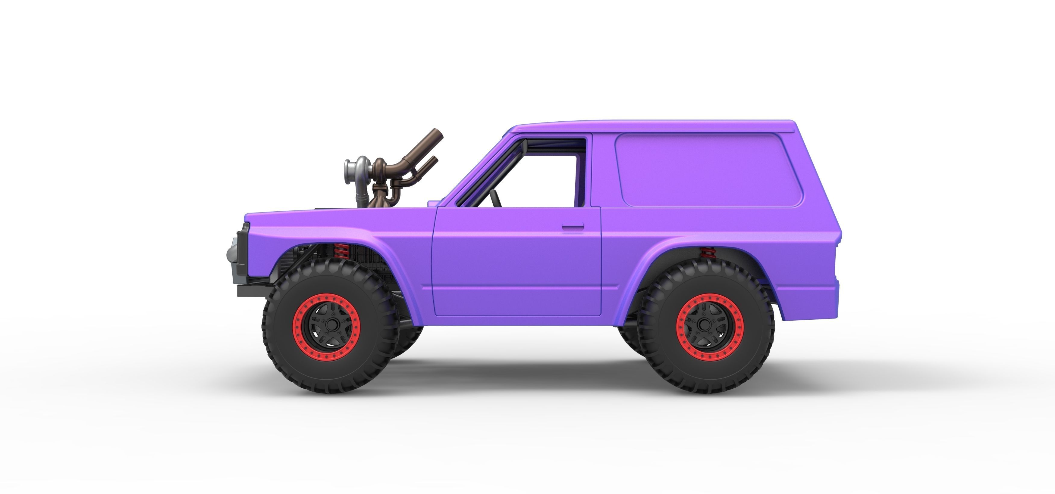 Uphill Sand Racing Dragster Version 2 Scale 1 to 25 3D print model_9