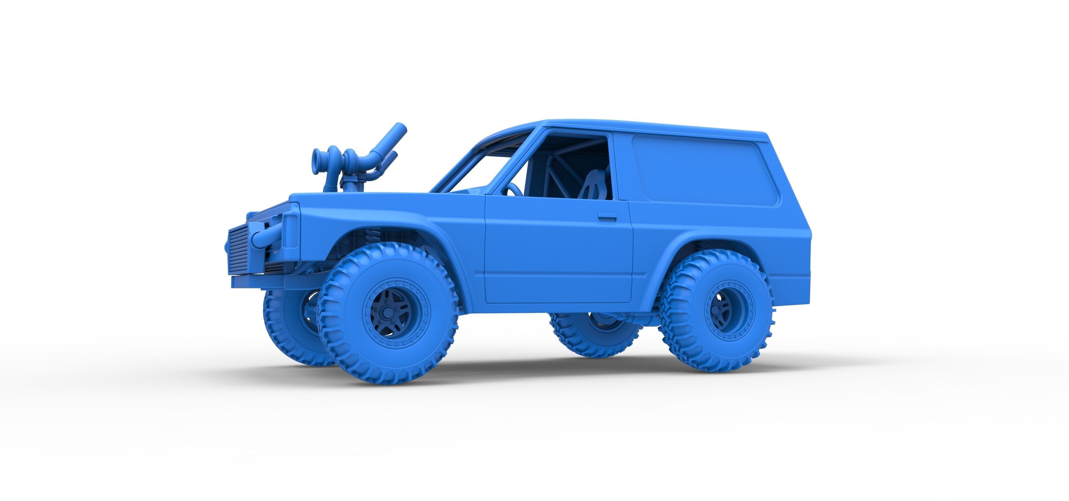 Uphill Sand Racing Dragster Version 2 Scale 1 to 25 3D print model_29