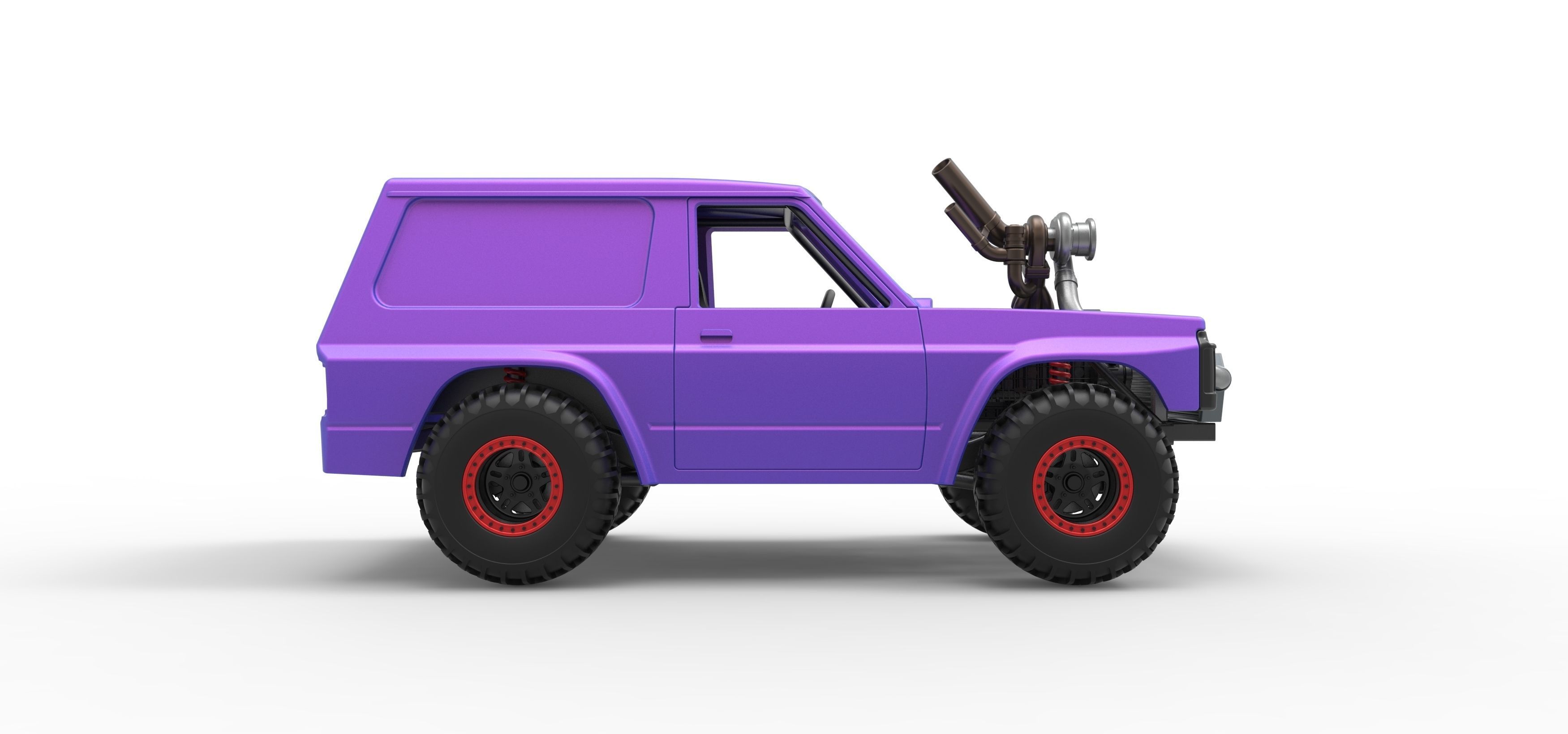 Uphill Sand Racing Dragster Version 2 Scale 1 to 25 3D print model_22