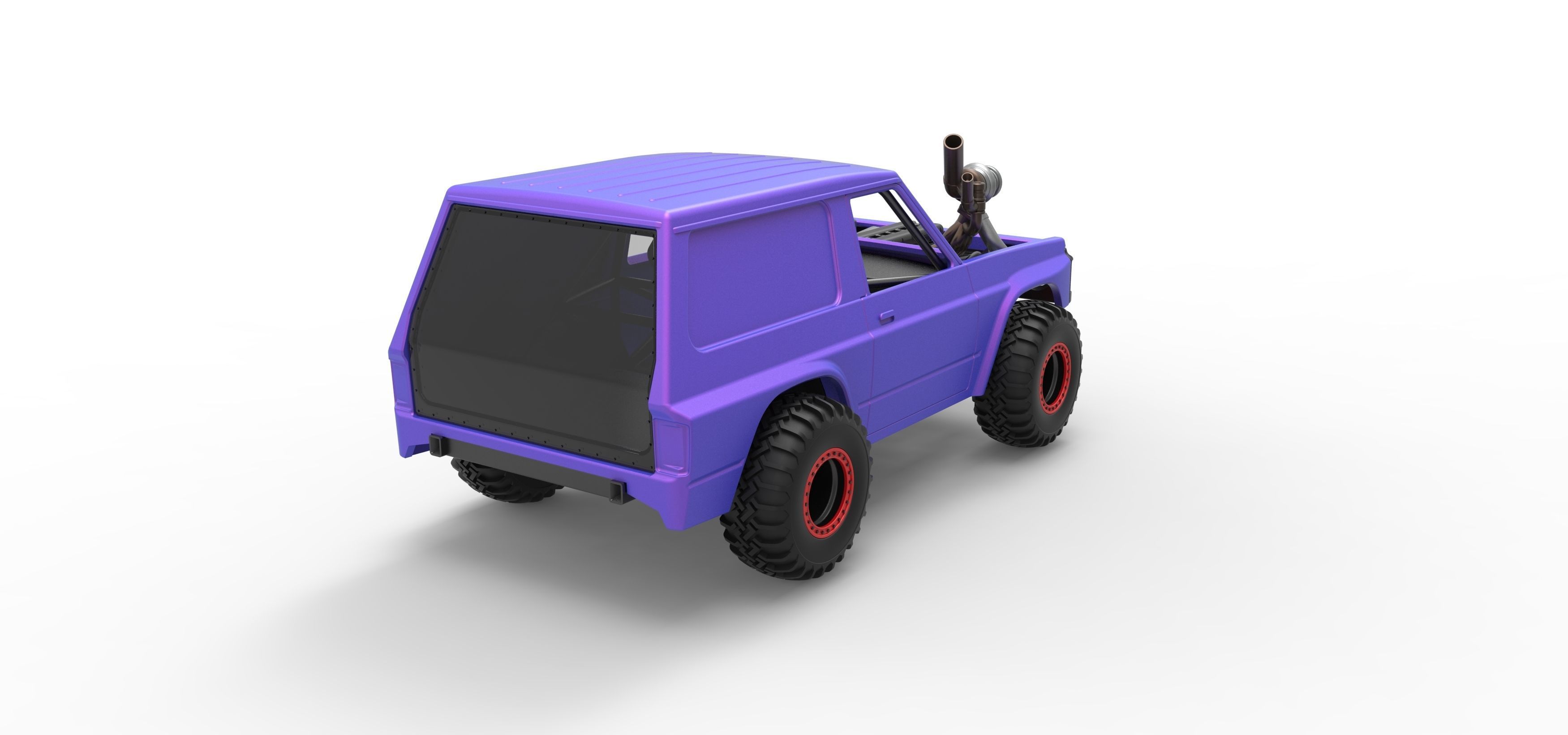 Uphill Sand Racing Dragster Version 2 Scale 1 to 25 3D print model_18