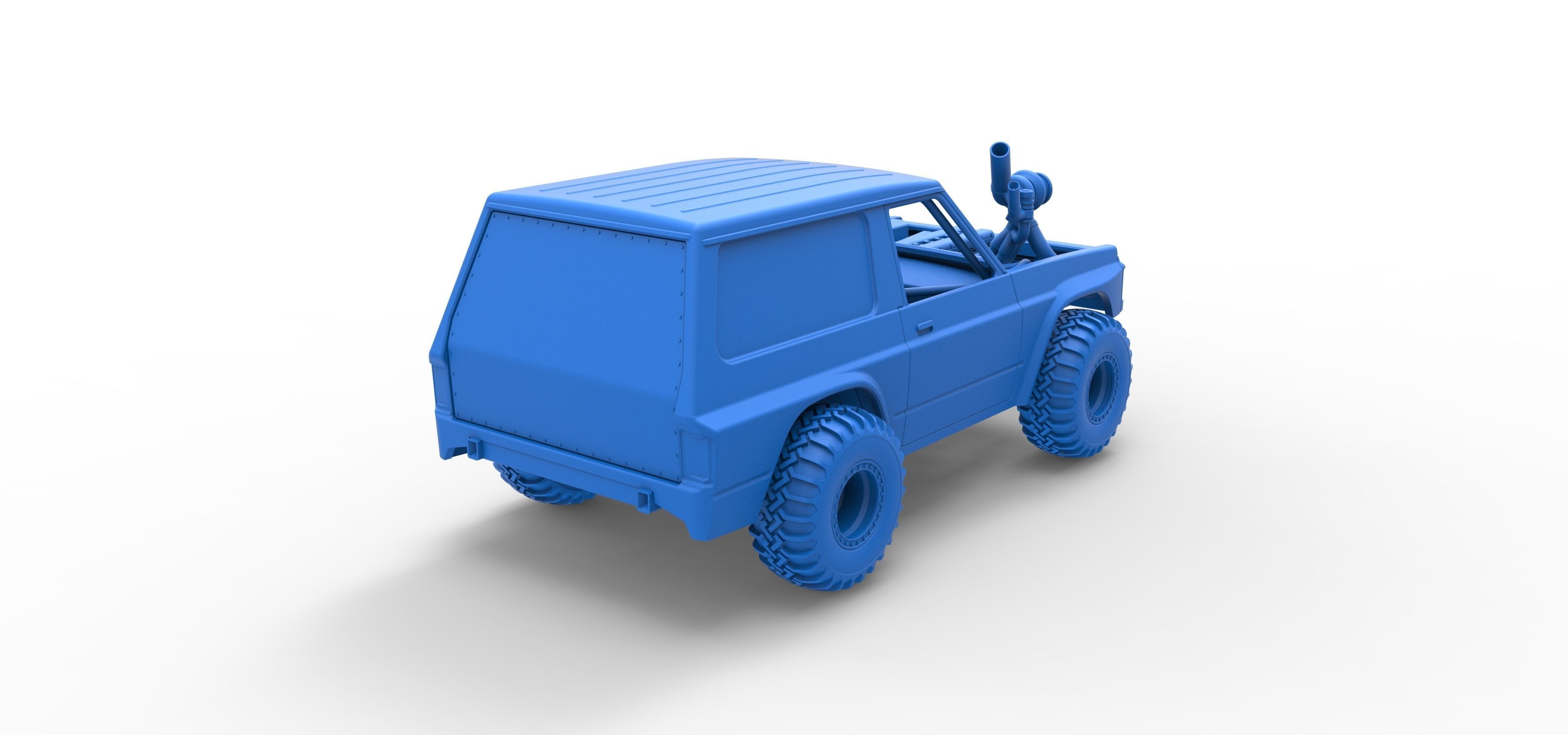 Uphill Sand Racing Dragster Version 2 Scale 1 to 25 3D print model_45