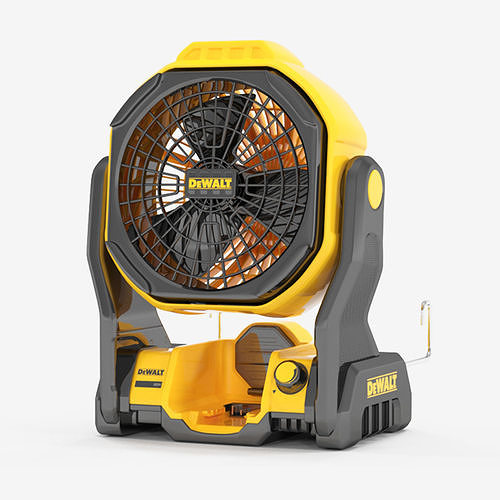 DEWALT 20V MAX Cordless Fan for Jobsite 3D model