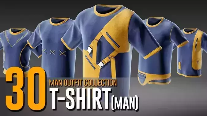 30 Man T-Shirt Collection- VOL 07