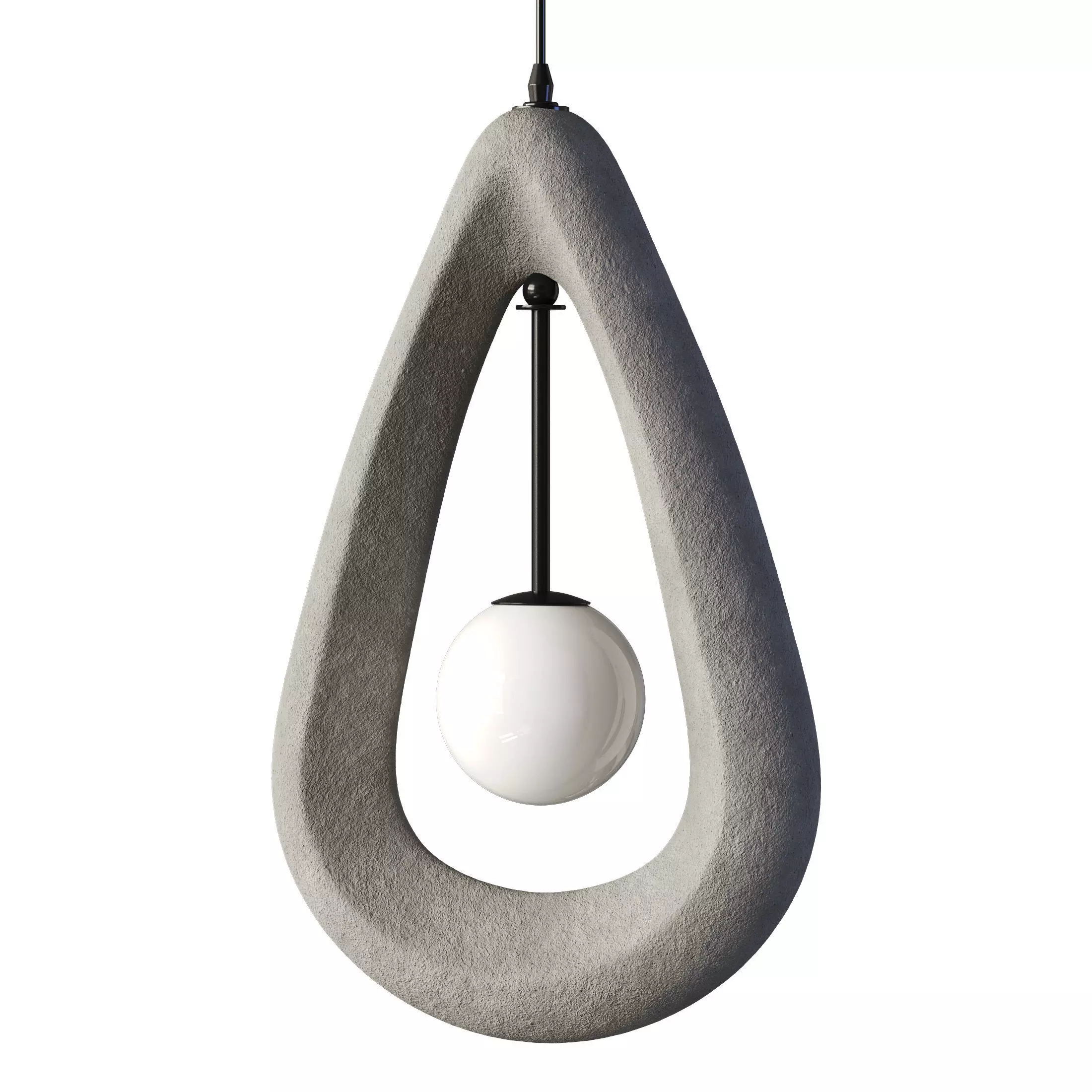 DANGGEOI Pendant Light Low-poly 3D model