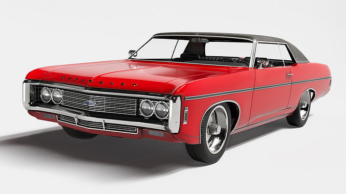 Chevrolet Caprice Coupe 1969 3D model