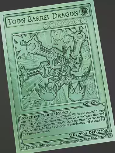 TOON BARREL DRAGON - YU-GHI-OH