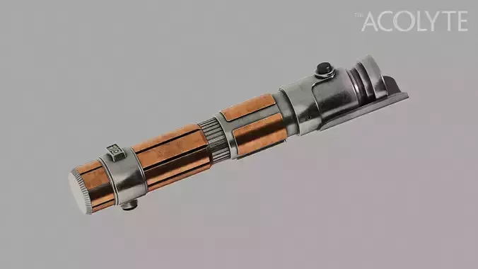 Indara Lightsaber - Star Wars Acolyte 3D model