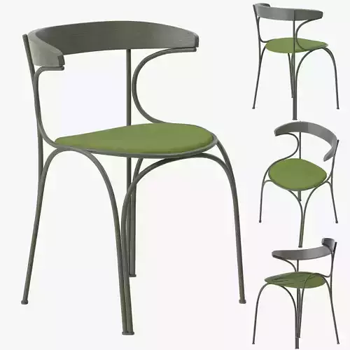 Ample Chair 3D model