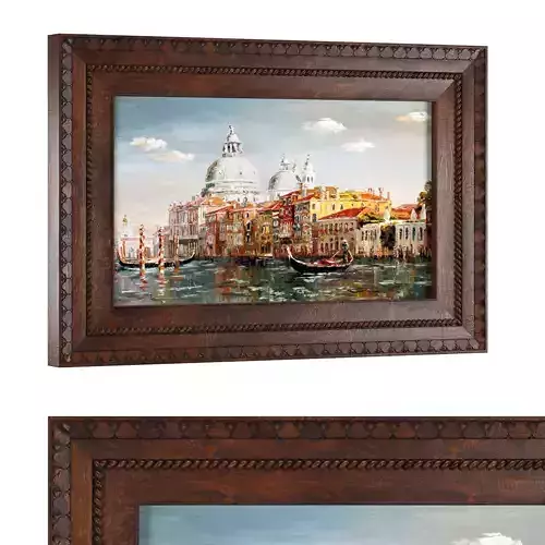 Painting of the Grand Canal in Venice