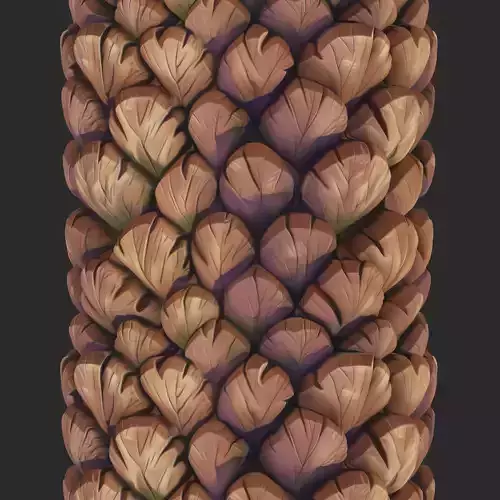 Stylized Bark Seamless Texture