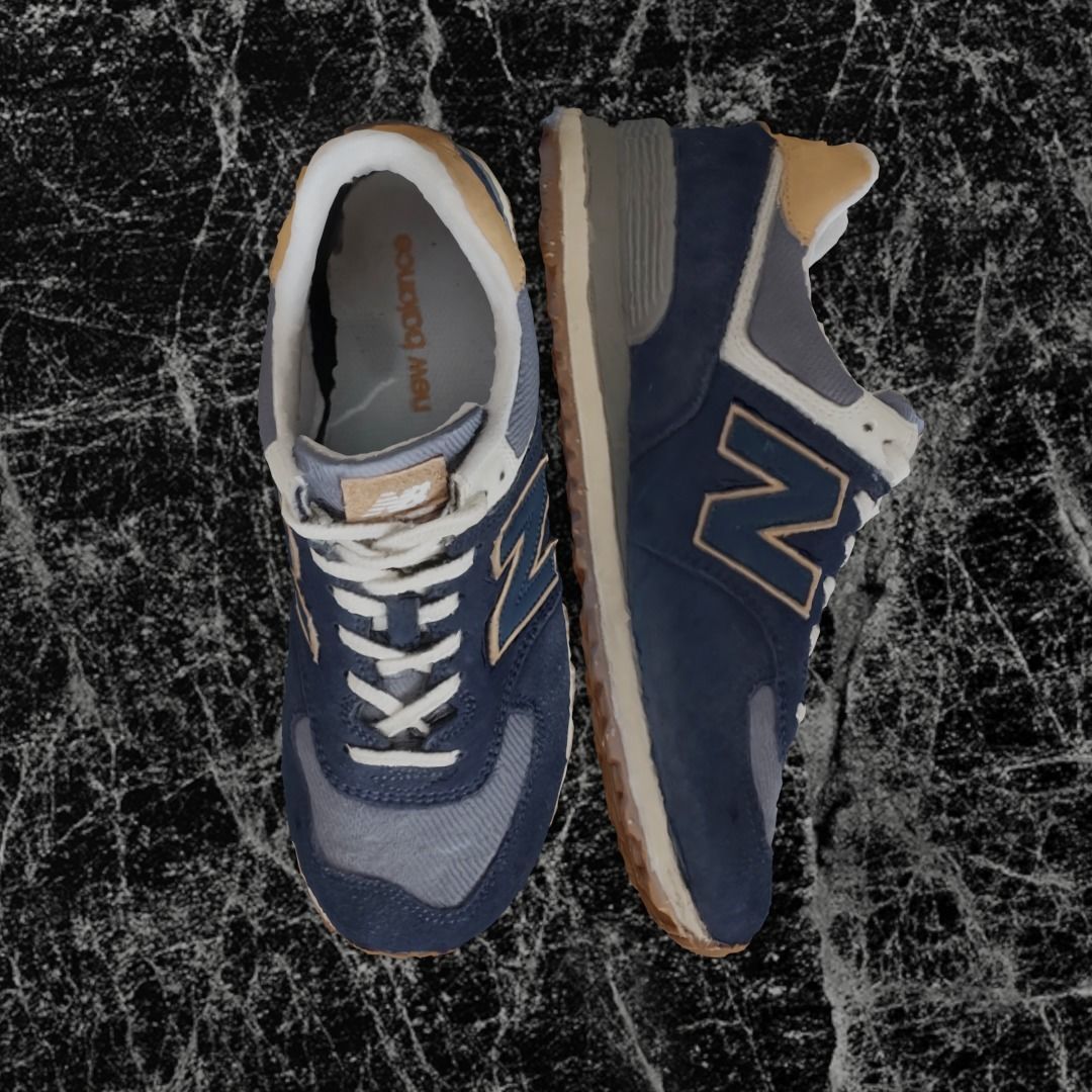 NEW BALANCE ML 574 AB2 3D SHOES Low-poly 3D model_2