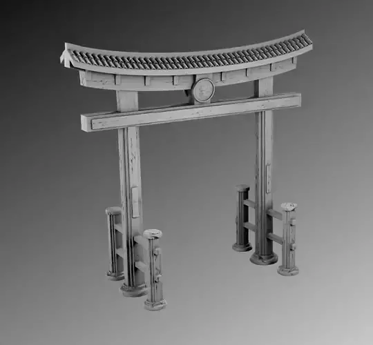 Gates 3D print model