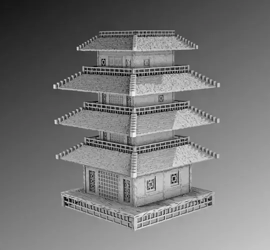 High house 3D print model