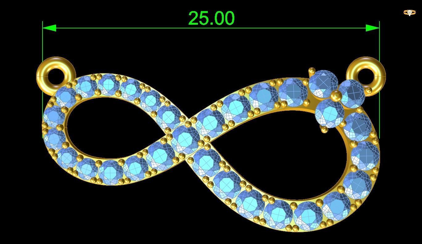 Pendant 3D print model_1