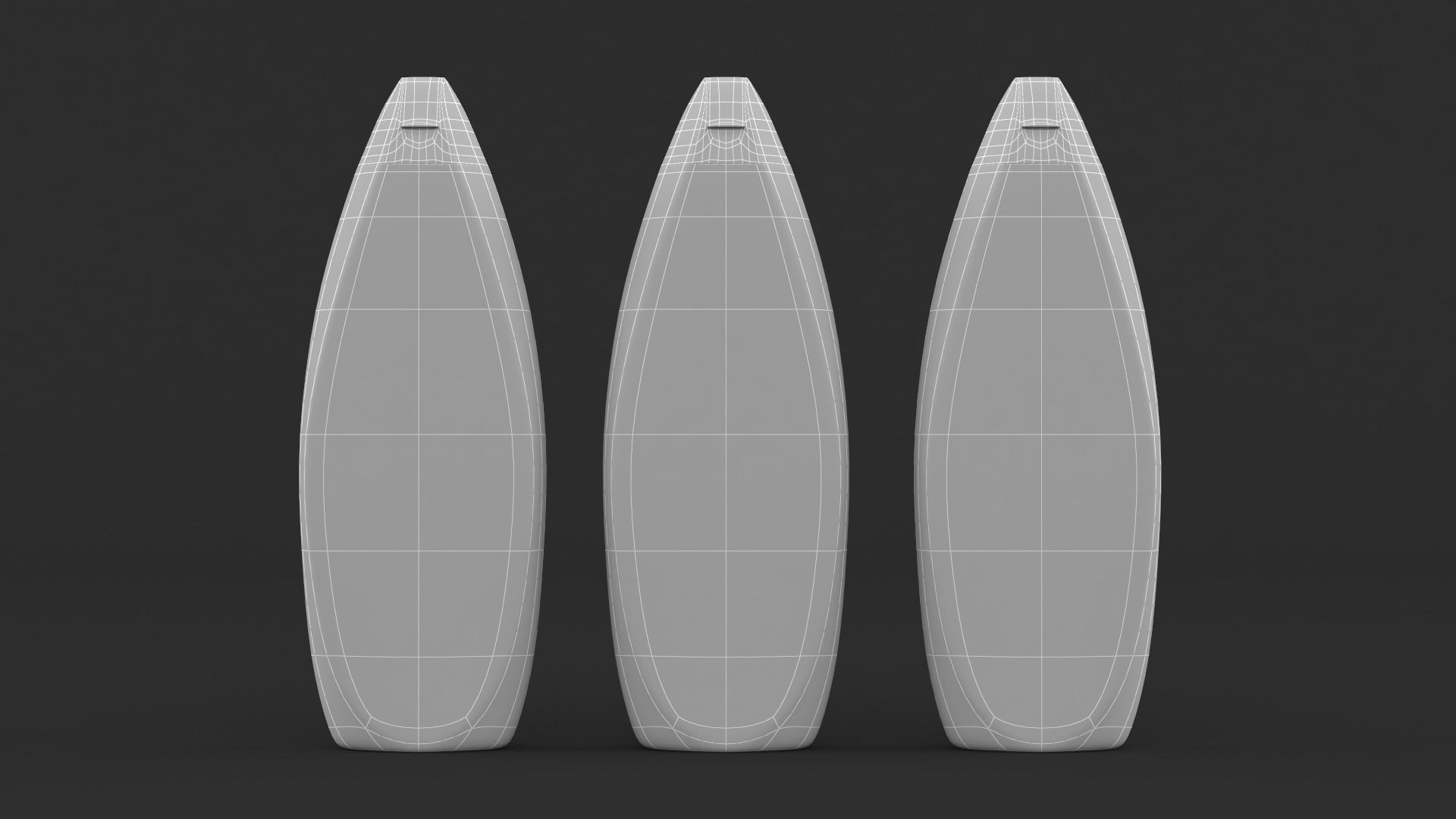 Dove Body Wash 3D model_10