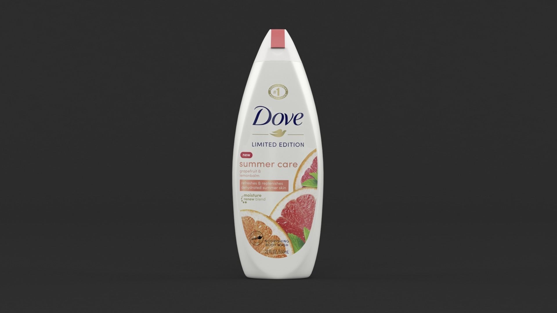Dove Body Wash 3D model_4