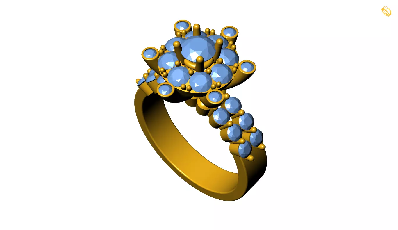 Rings Free 3D print model