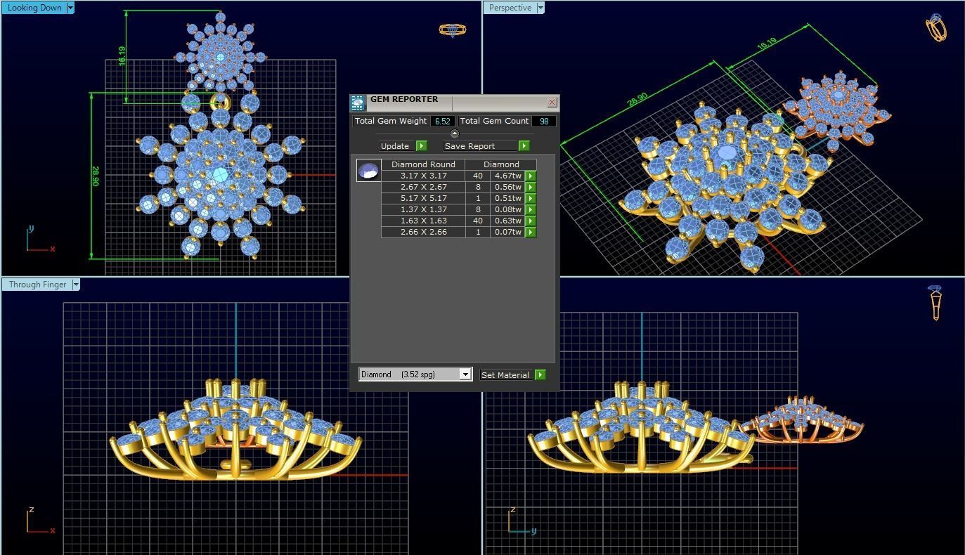 Pendant 3D print model_2