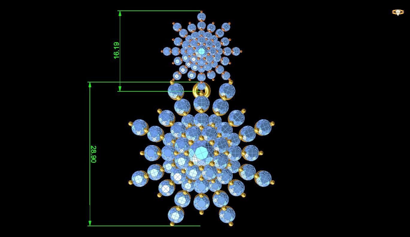 Pendant 3D print model_1